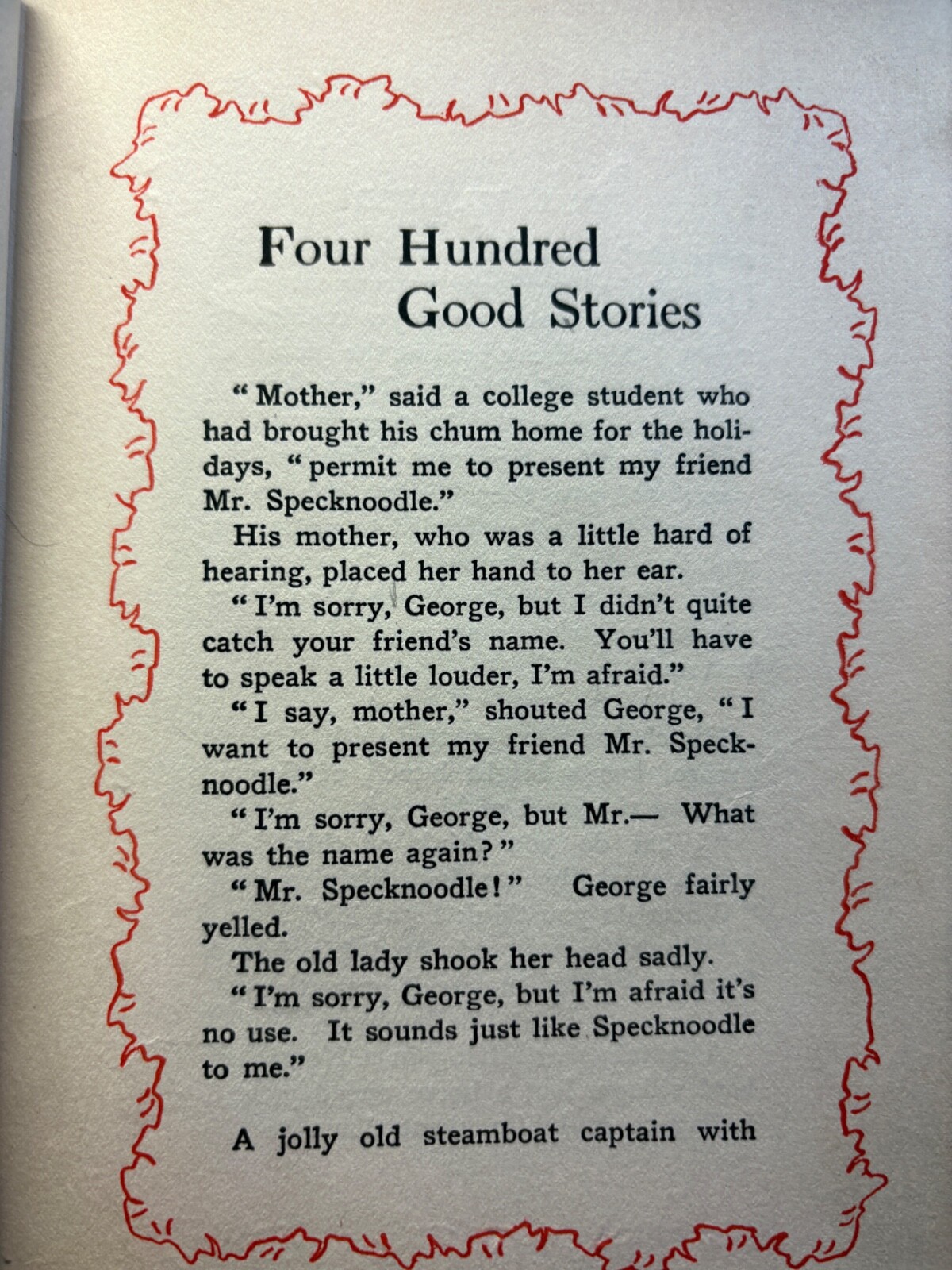 Four Hundred Good Stories by Robert Rudd Whiting ( hc 1910)
