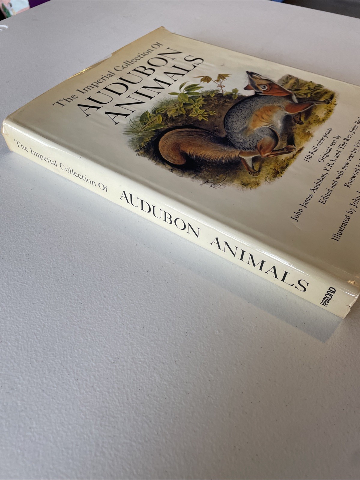 The Imperial Collection Of Audubon Animals By John James Audubon Vintage 1967