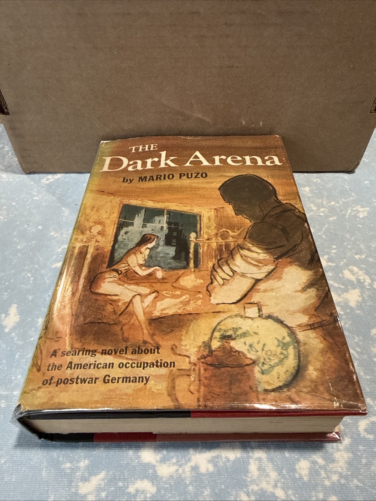 Mario Puzo. The Dark Arena (Random House) 1955. First Edition Hardcover Book