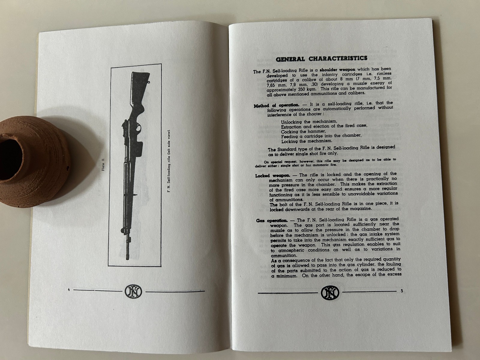 F. N. Model 49 Self-Loading Rifle User’s Manual