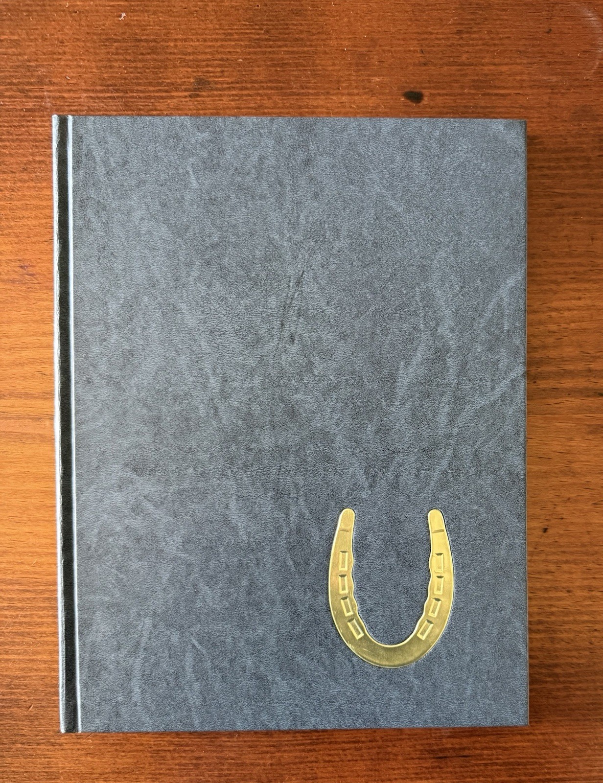 Book Stack Curated Equestrian Library Collection | Blue & Gold Horse Volumes