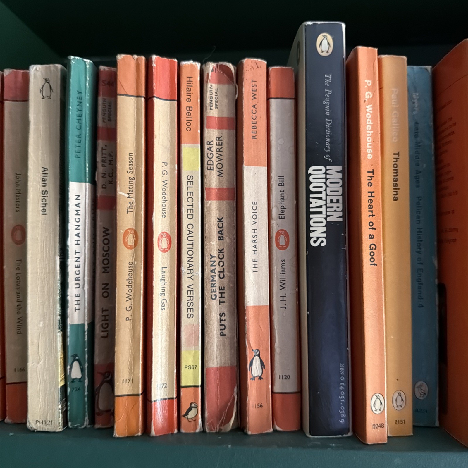 Job Lot 48 Vintage Penguin Paperback Books 1960s, 70s Mixed Titles/Authors