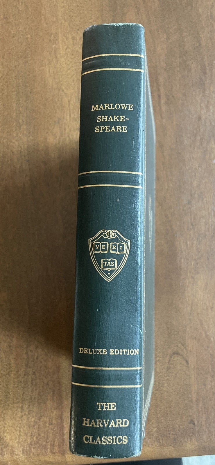 Harvard Classics Registered Edition, Elizabethan Drama Marlowe Shakespeare, VG