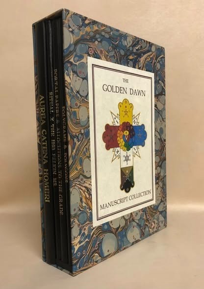 Golden Dawn Manuscript Collection occult rare Aleister Crowley Hermetic Order