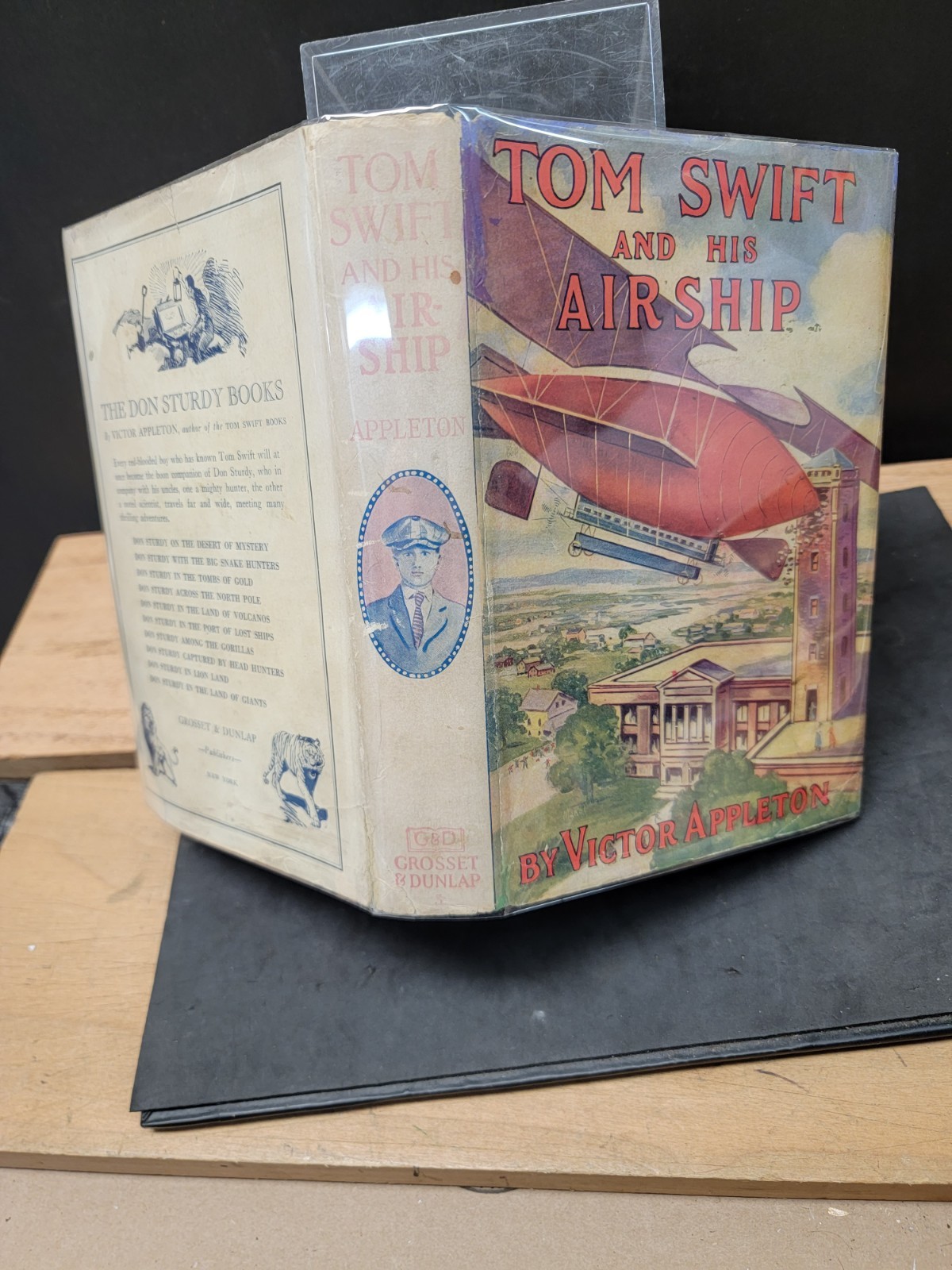 APPLETON-TOM SWIFT & HIS AIRSHIP-G&D IN DUST JACKET