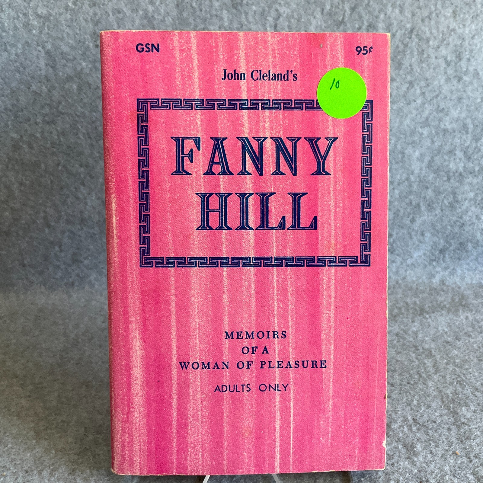 FANNY HILL Memoirs of A Woman of Pleasure by John Cleland – Good Condition