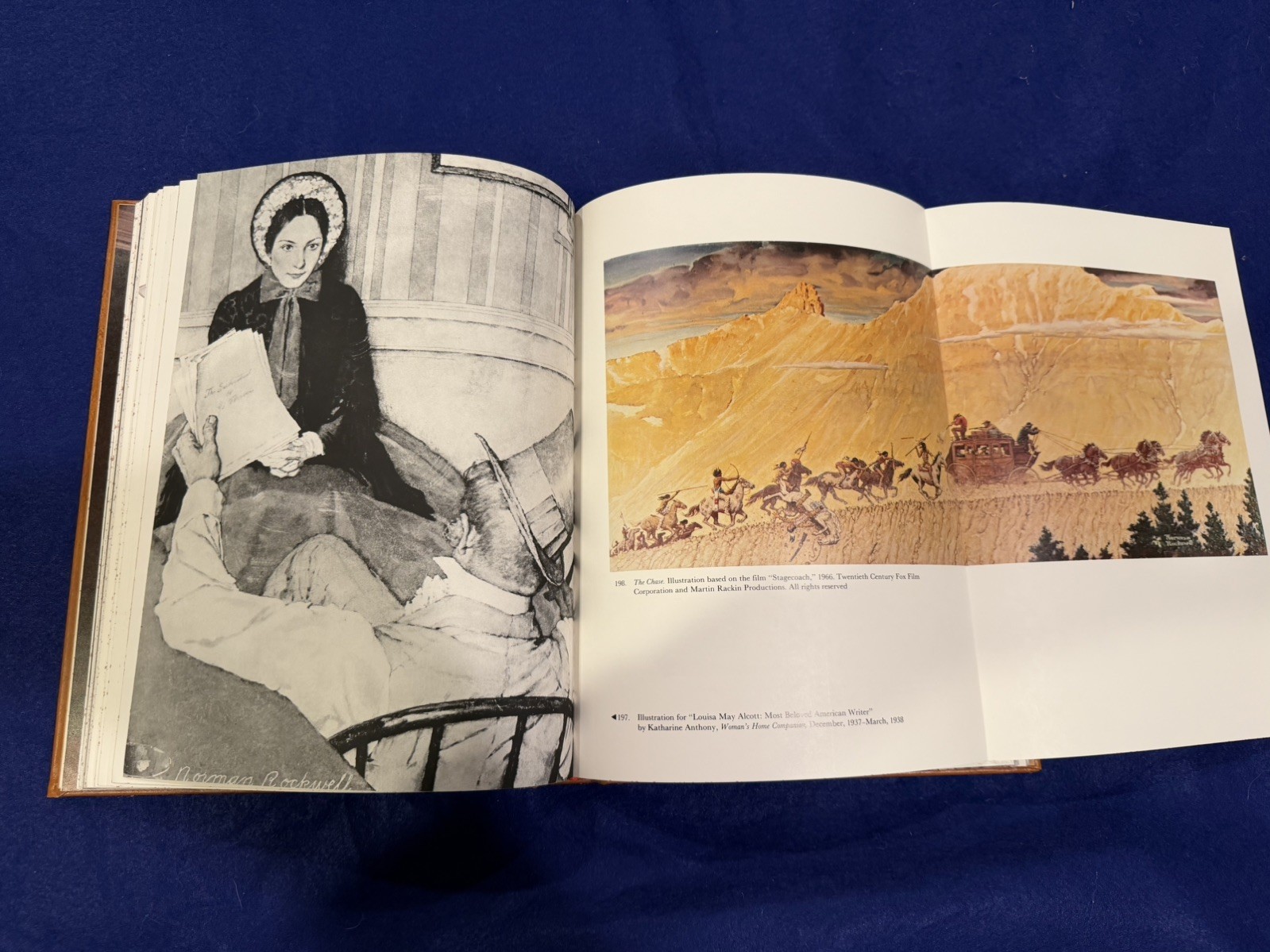Norman Rockwell’s America ~ Huge Leather Bound Limited Edition #3610/8000