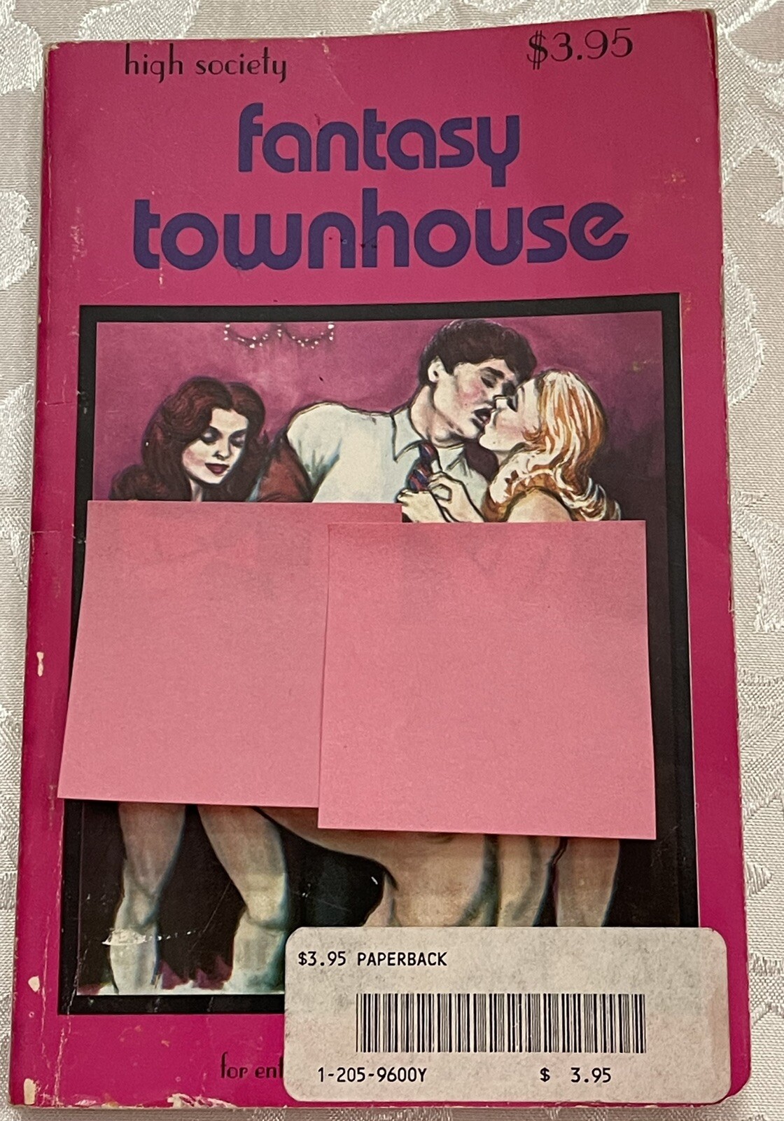 Vintage Sleaze Paperbacks Fantasy Townhouse-HS152 Star Distributors 1988