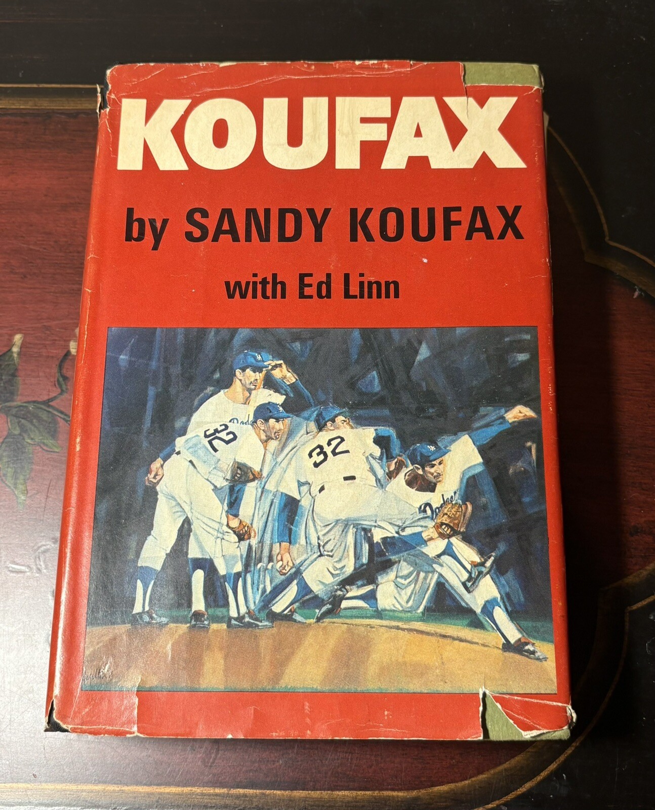 Koufax by Sandy Koufax with Ed Linn. Signed by Koufax the Viking Press 1966