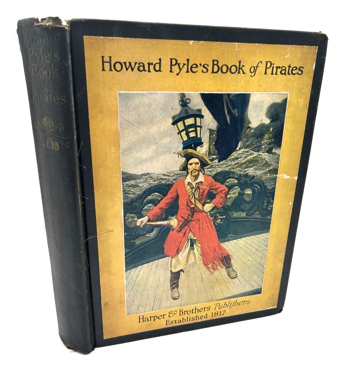 HOWARD PYLE’S BOOK OF PIRATES (1921) Lovely Color Illustrations 1ST EDITION