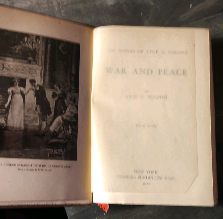 Leo Tolstoy: The Works of Lyof N. Tolstoi, 14 Volume Set, Scribners (1925)
