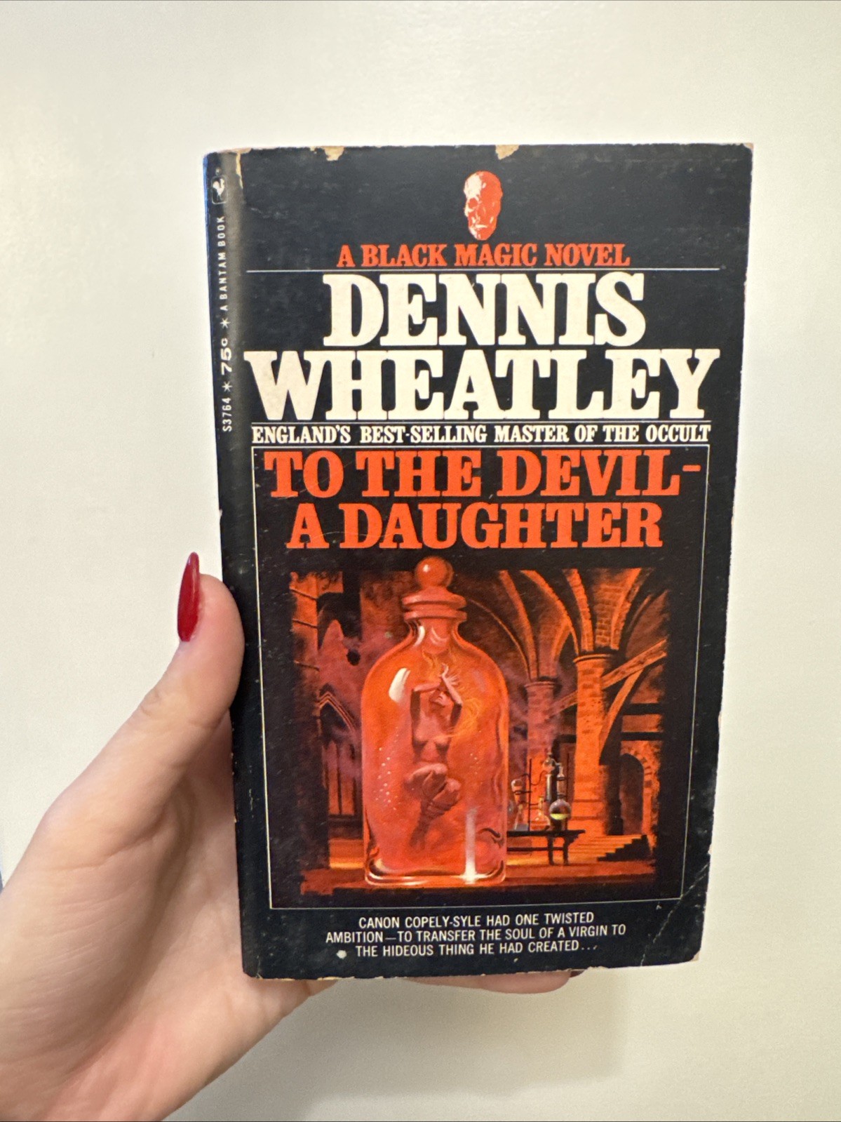 To The Devil A Daughter Dennis Wheatley Vintage Bantam PB 1968 Black Magic Novel
