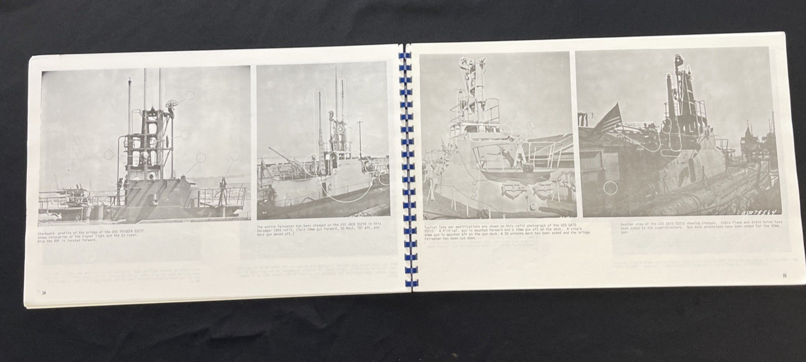 Floating Drydock’s Plan Book Gato & Balao Class Submarines – WWII US Navy
