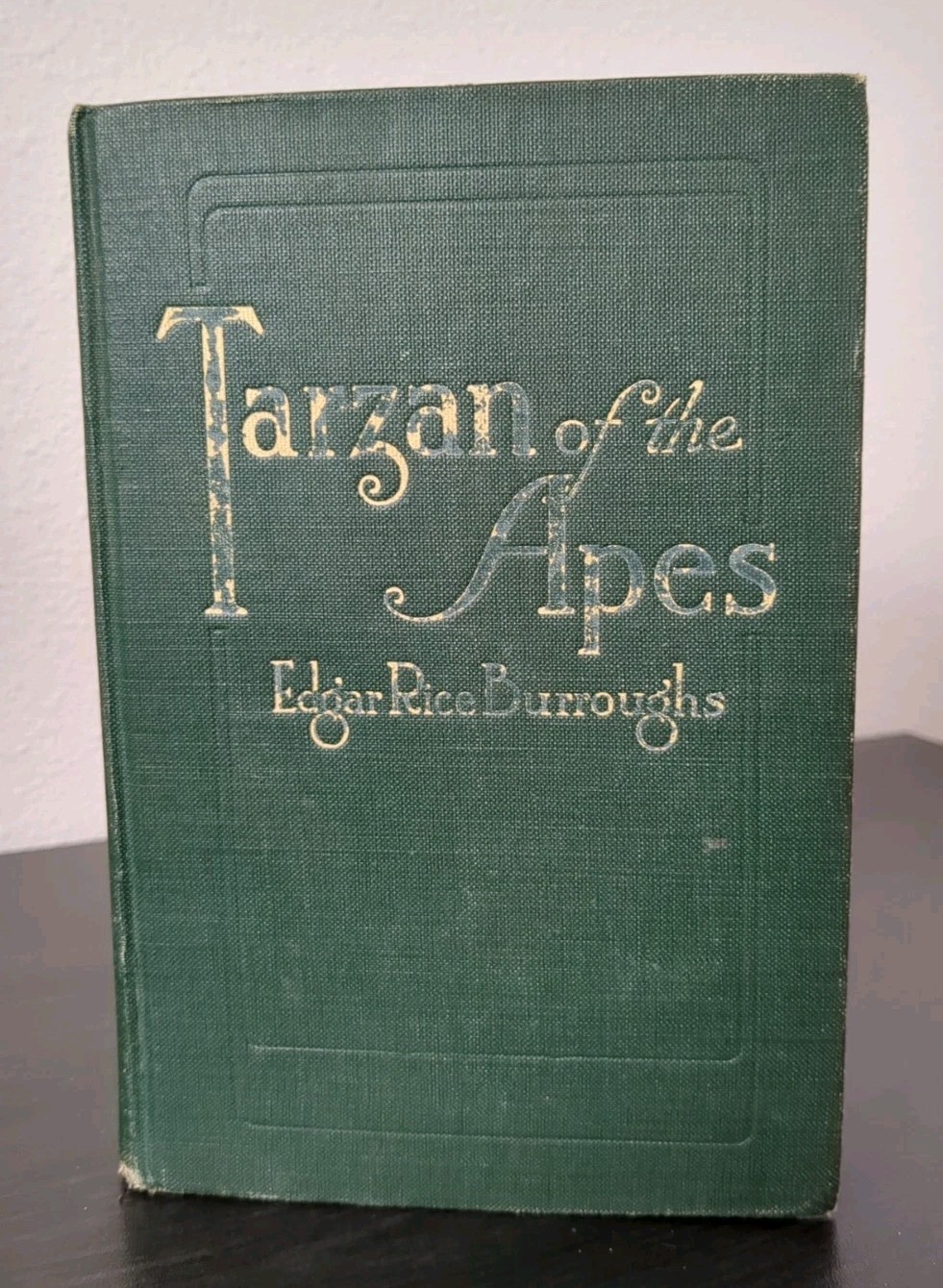 Tarzan of the Apes by Burroughs, Edgar Rice – 1914 Antiquarian Hardcover