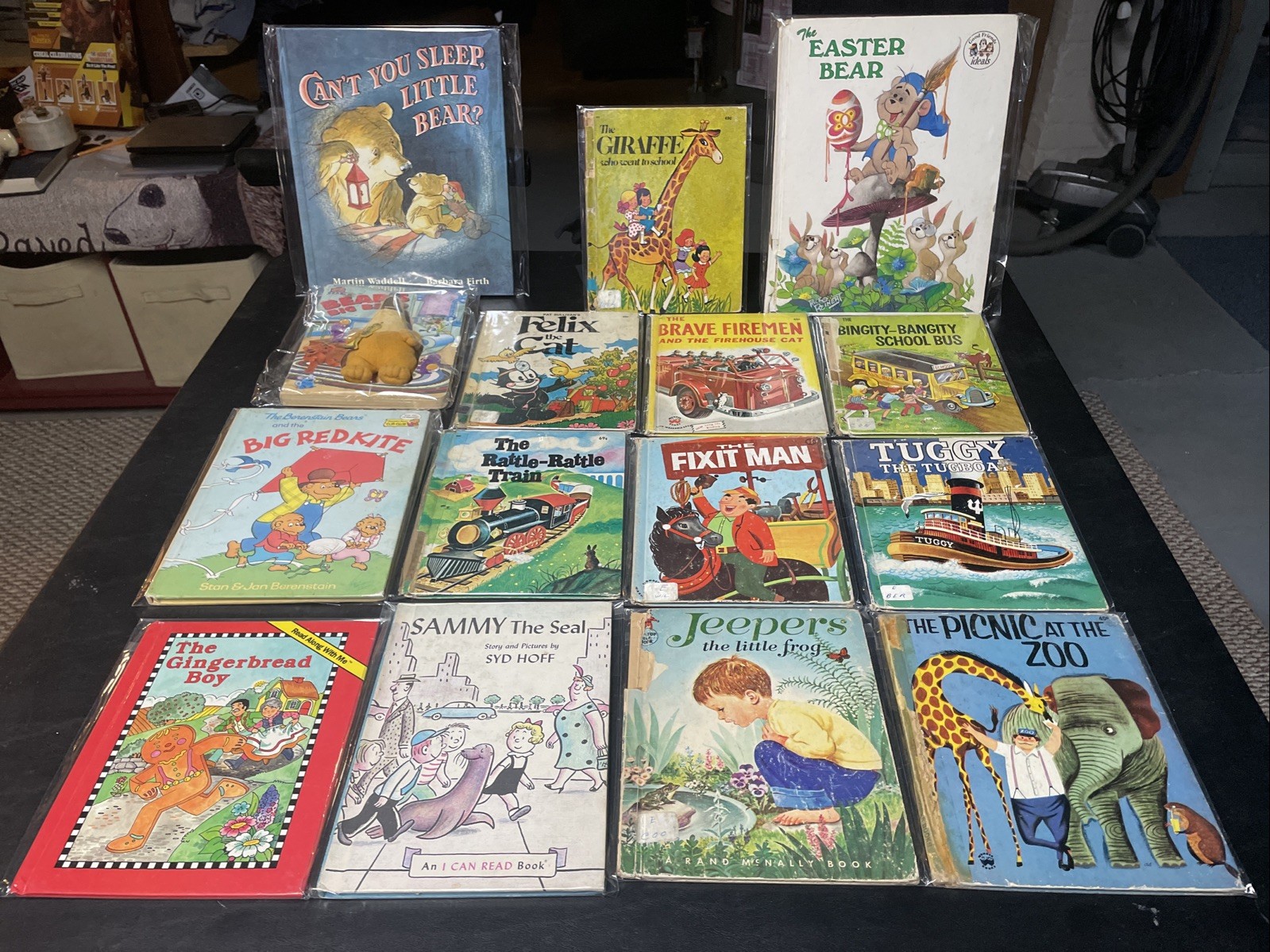 CHILDREN’s READ ALONG Vintage Books Set Of 15 , 1960’s 70 ‘s Felix The Cat LOOK