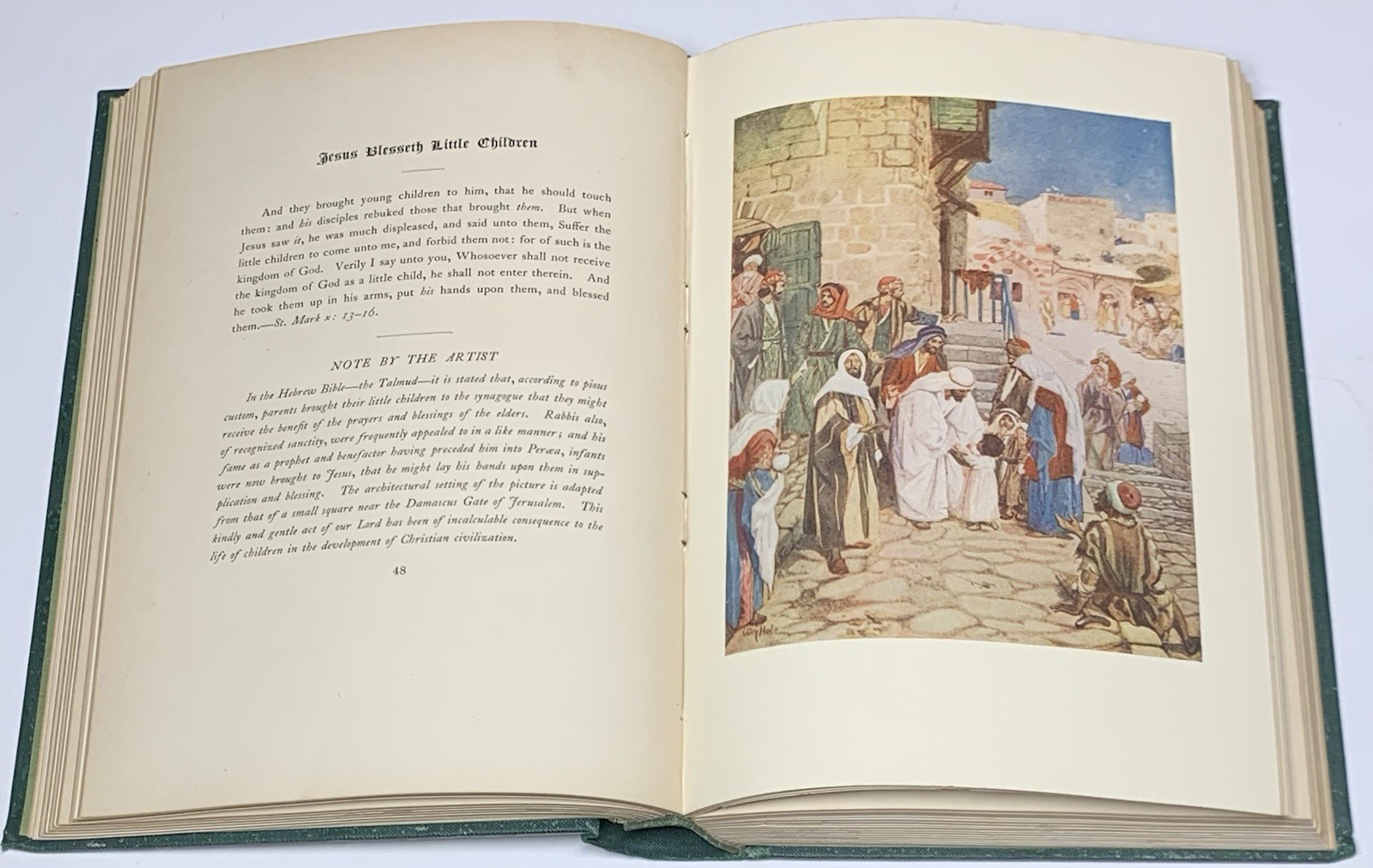 The Life Of Jesus Christ For The Young Vol. 1-4 Set Rev. Newton 1913 Illustrated