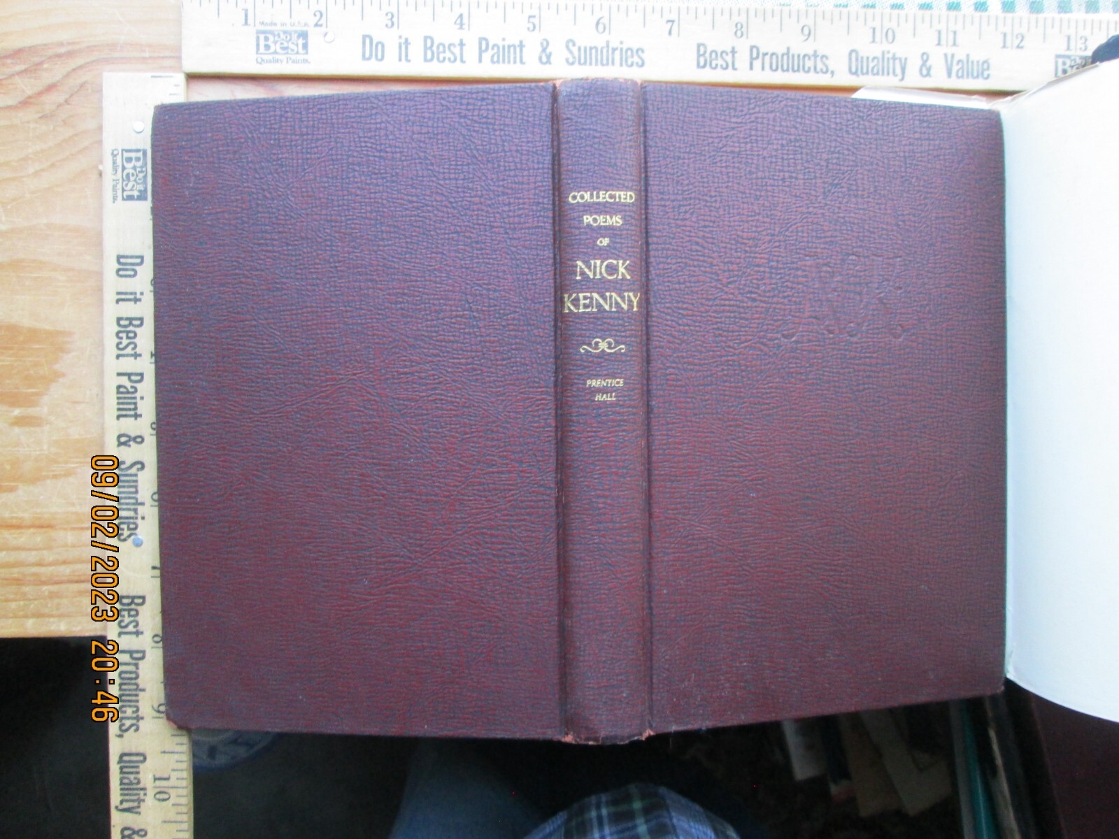 Collected Poems by Nick Kenny 1952