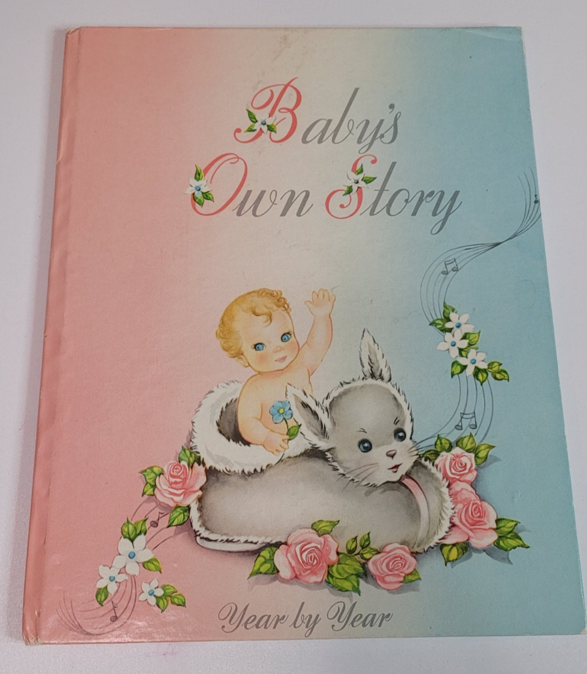 Baby’s Own Story YearbyYear by Cecile Land Whitman Publishing Vintage Baby Book