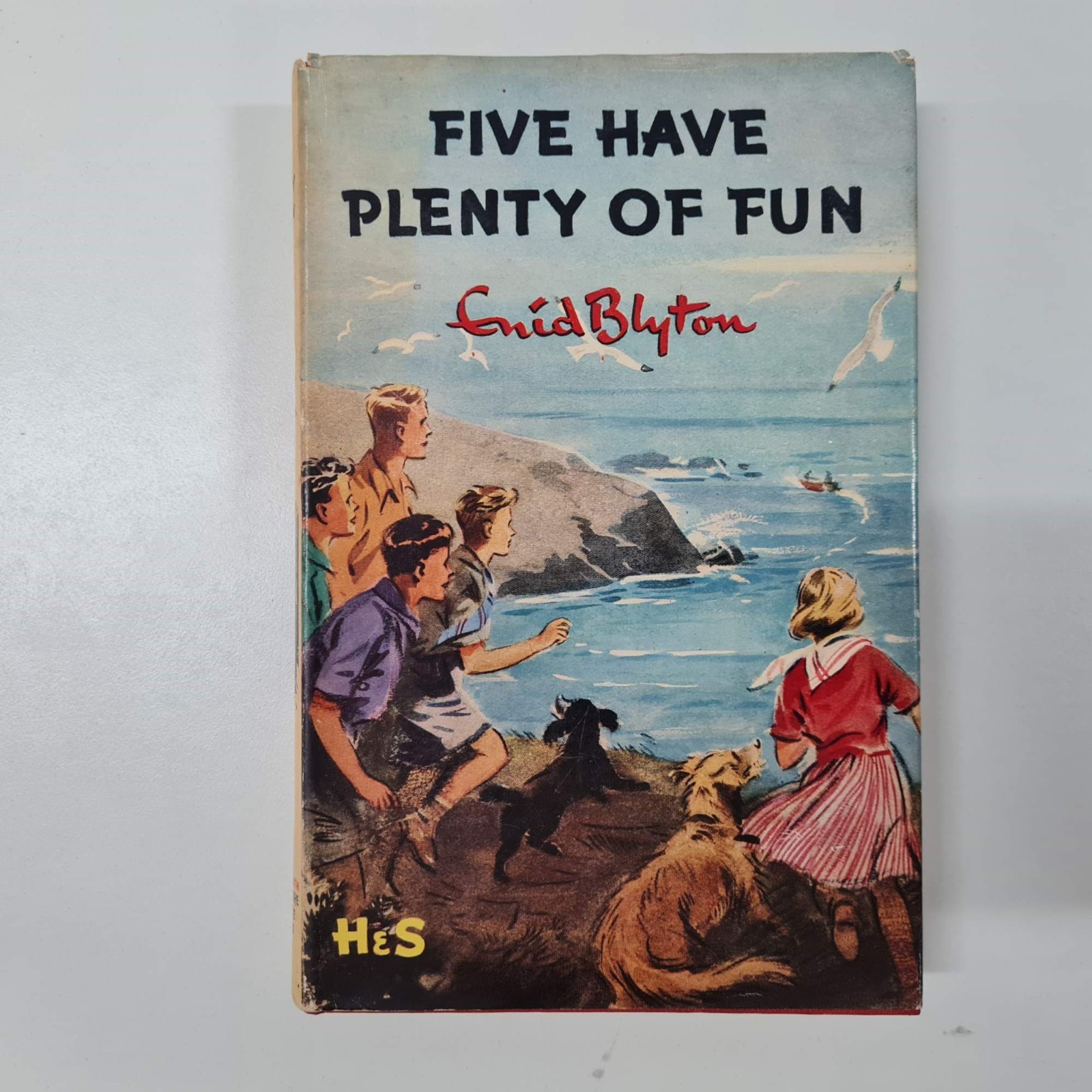 Five Have Plenty of Fun by Enid Blyton HCDJ 1955 1st Edition THE FAMOUS FIVE