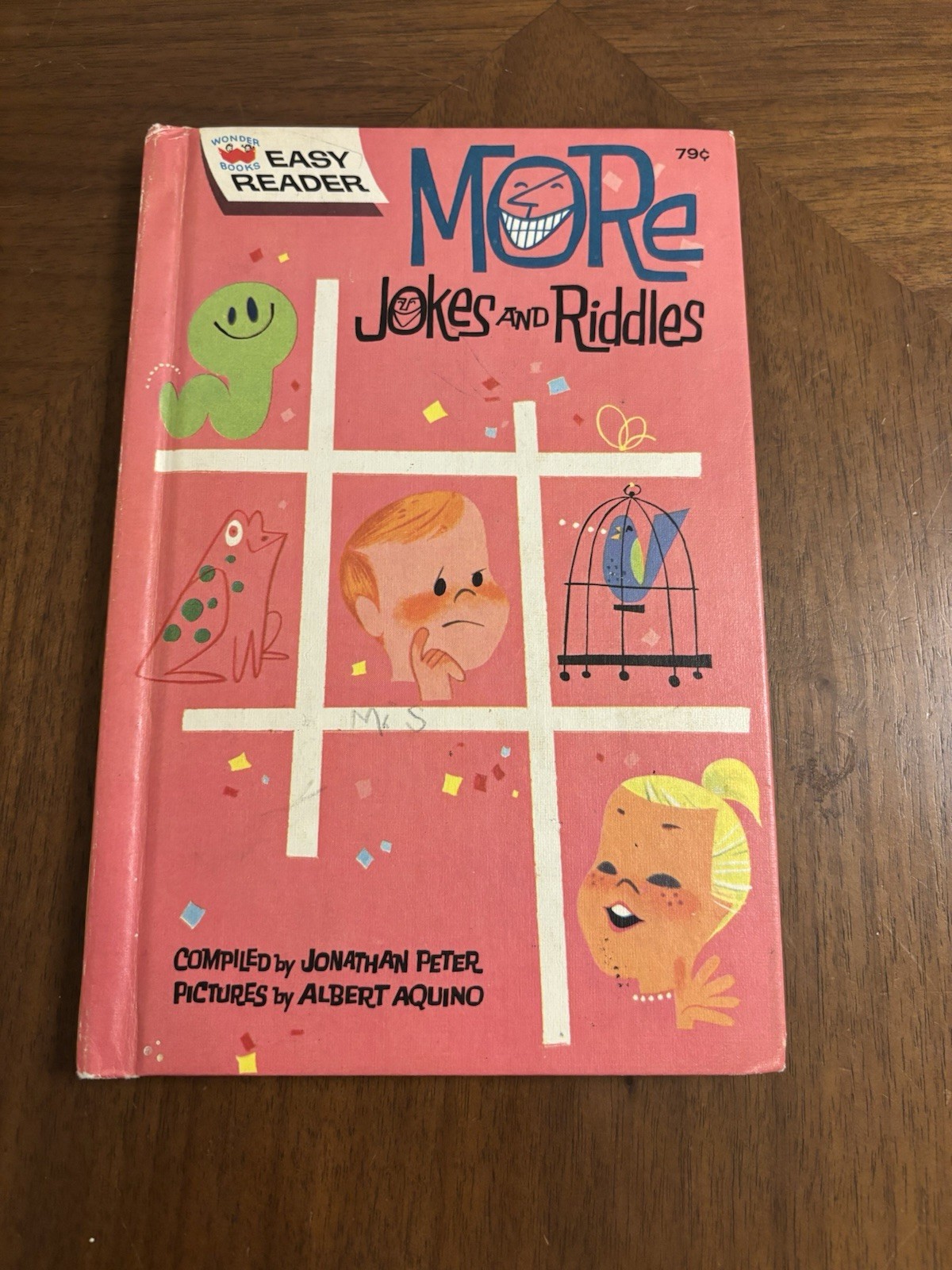 Vintage 1963 More Jokes And Riddles Wonder Books Easy Reader