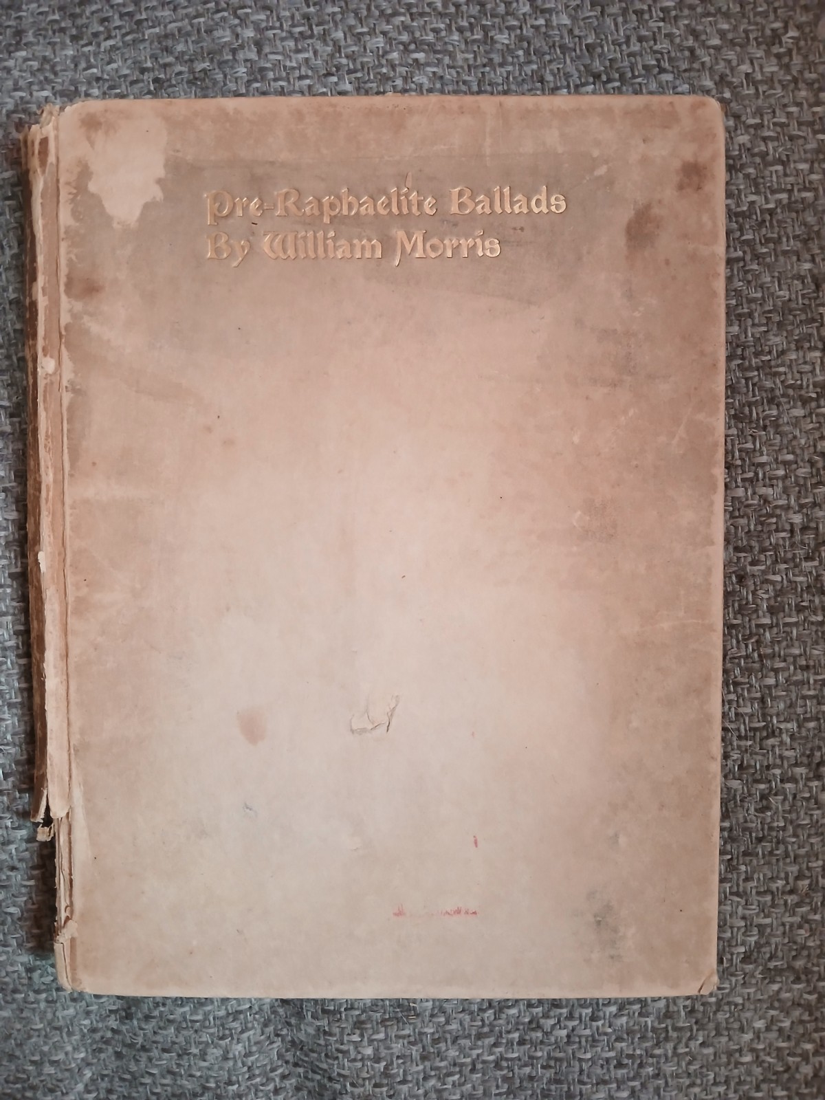 Pre-Raphaelite Ballads By William Morris HC 1900 O’Kane Ltd Edition 250 *RARE*