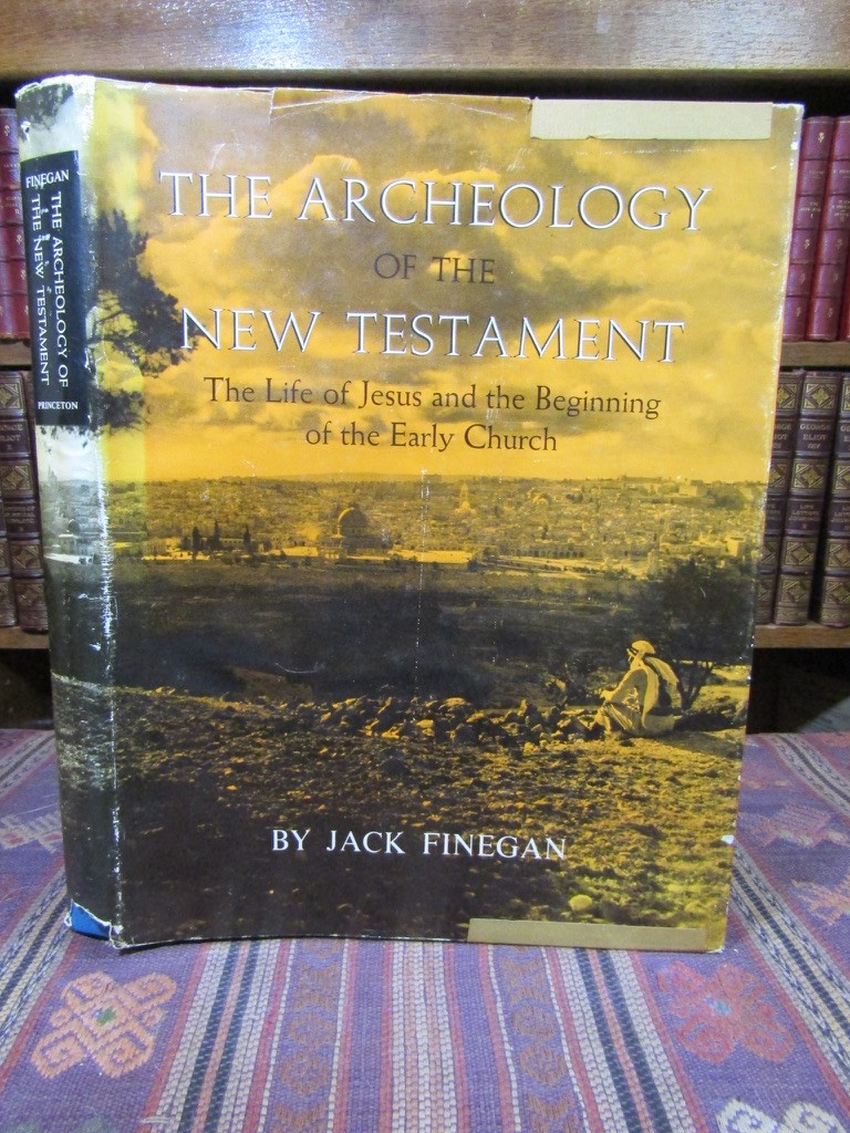 1969 Finegan ARCHEOLOGY OF THE NEW TESTAMENT LIFE OF JESUS EARLY CHURCH HC 1st