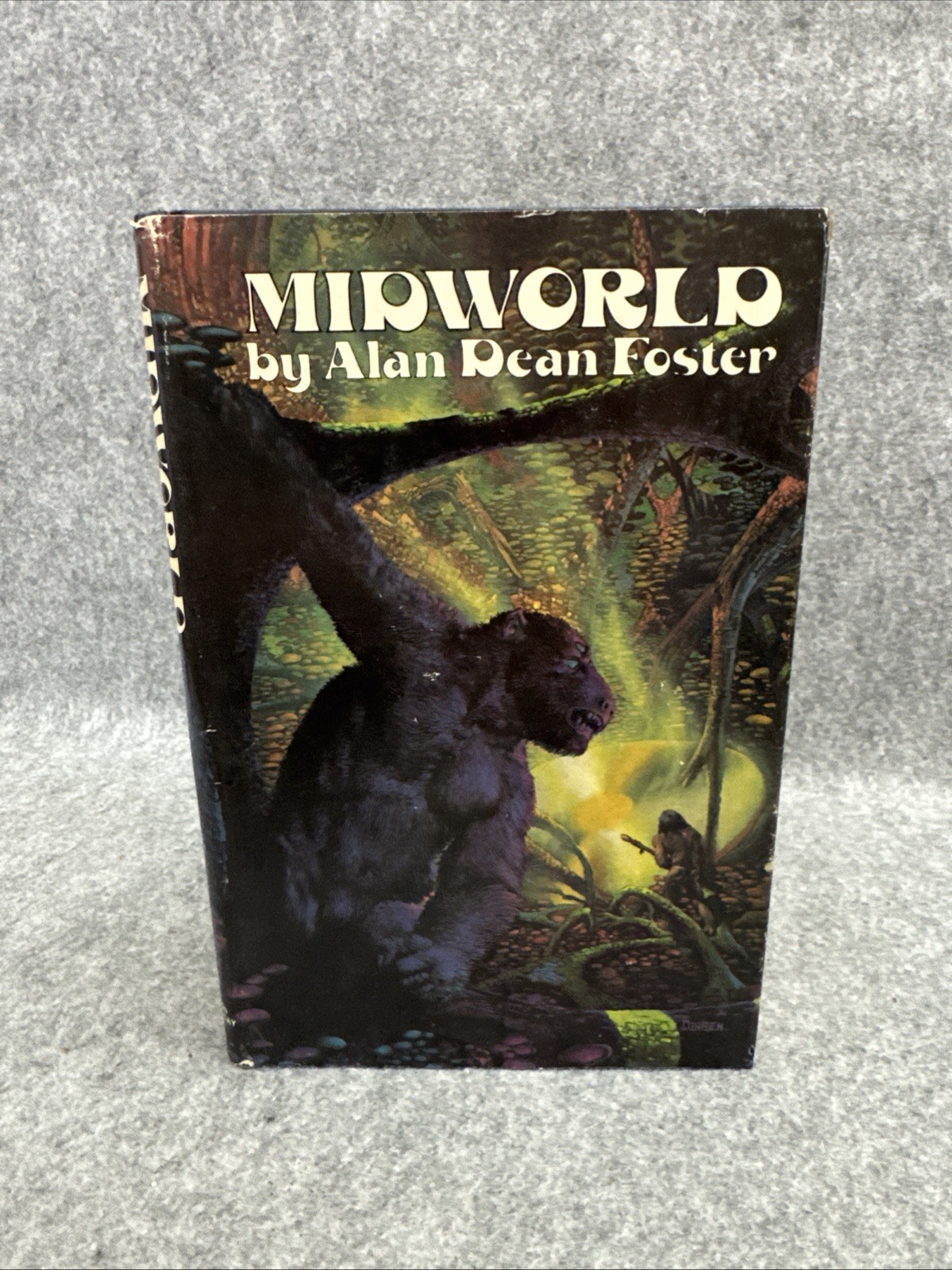 Midworld by Alan Dean Foster BCE HC DJ 1975 Sci-Fi Fantasy