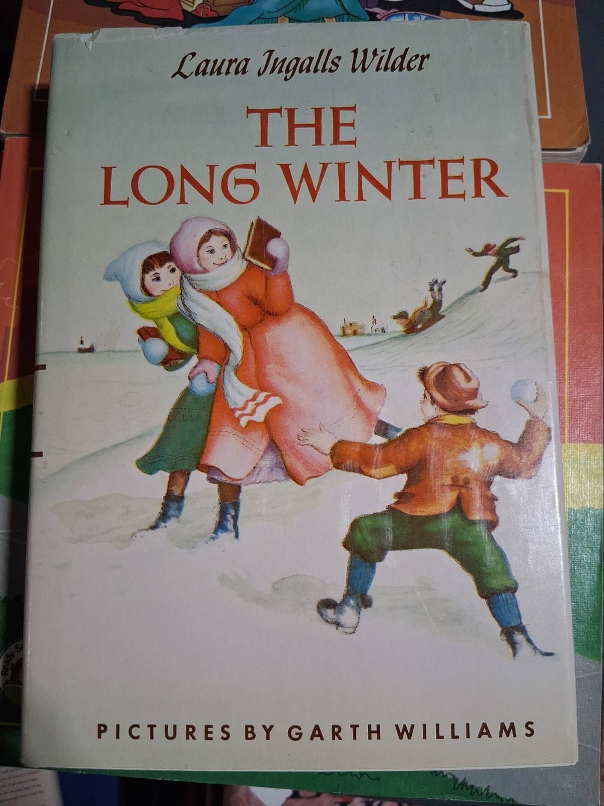 The Long Winter, Laura Ingalls Wilder, Garth Williams, Hardcover, DJ, 1968