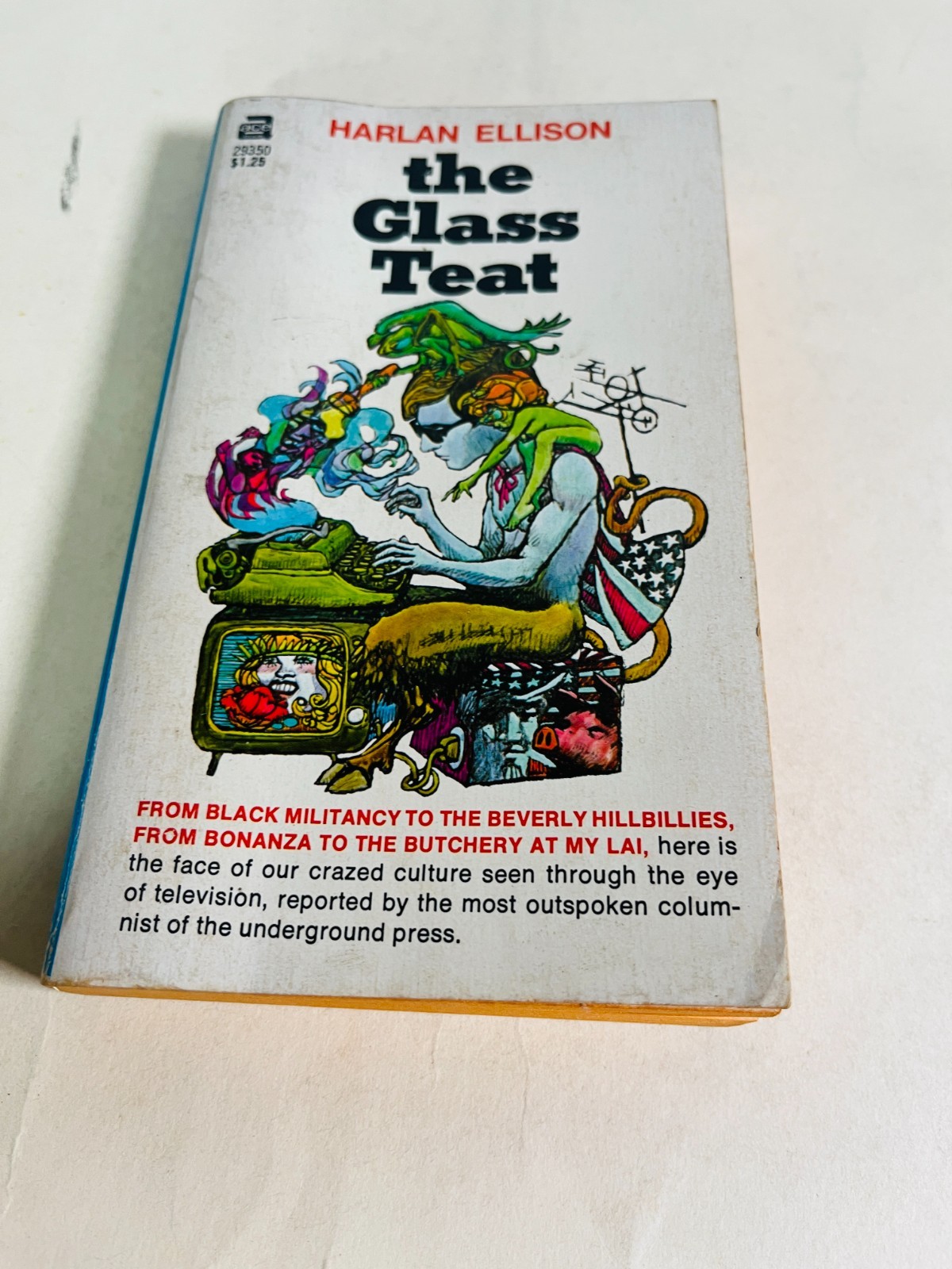 The Glass Teat Harlan Ellison 1970 Ace Books