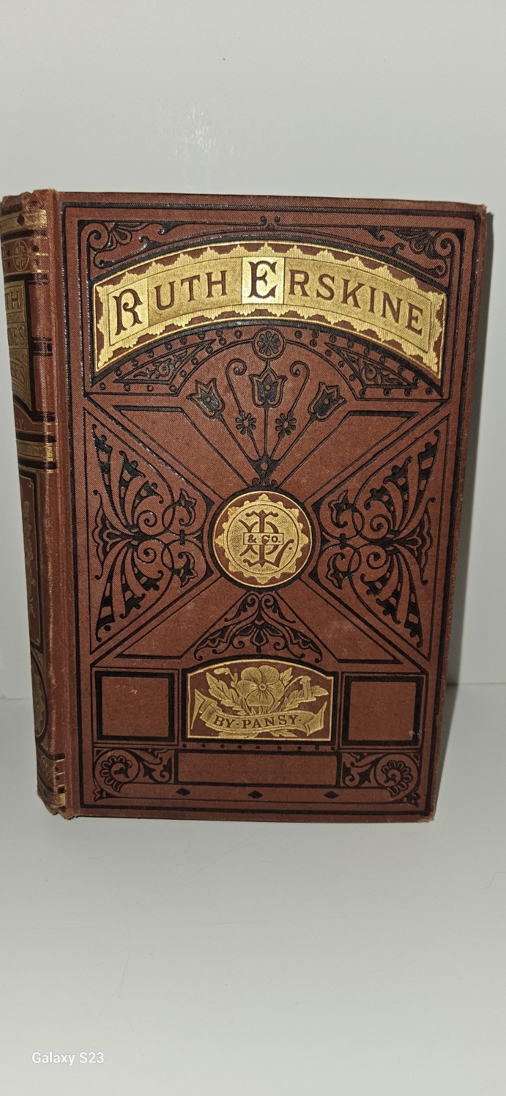 Ruth Erskine’s Crosses by Pansy (1879, Hardcover)