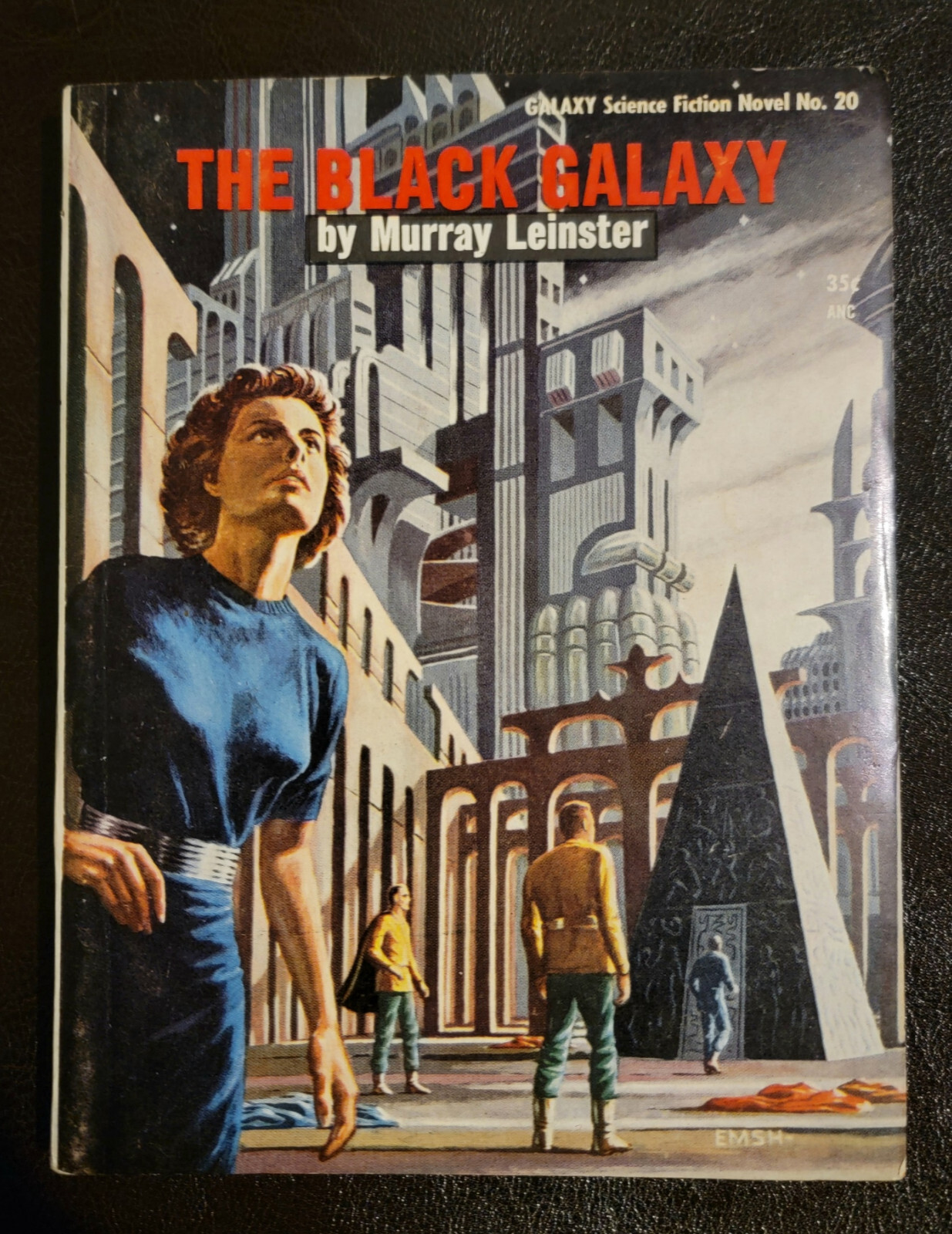 The Black Galaxy Murray Leinster Galaxy Science Fiction Novel 20 True 1st GGA