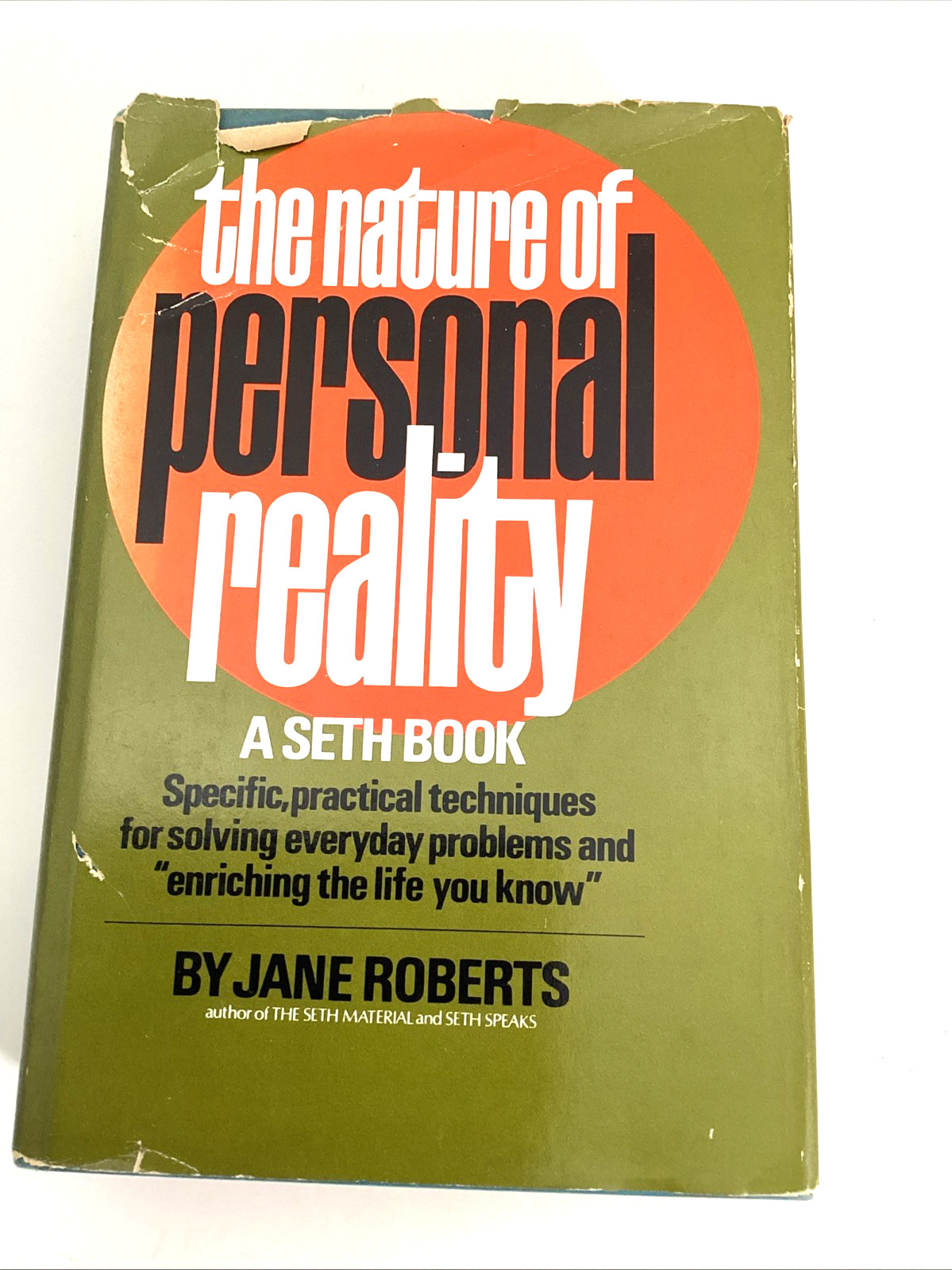 The Nature of Personal Reality Seth Book by Jane Roberts Hardback Metaphysical