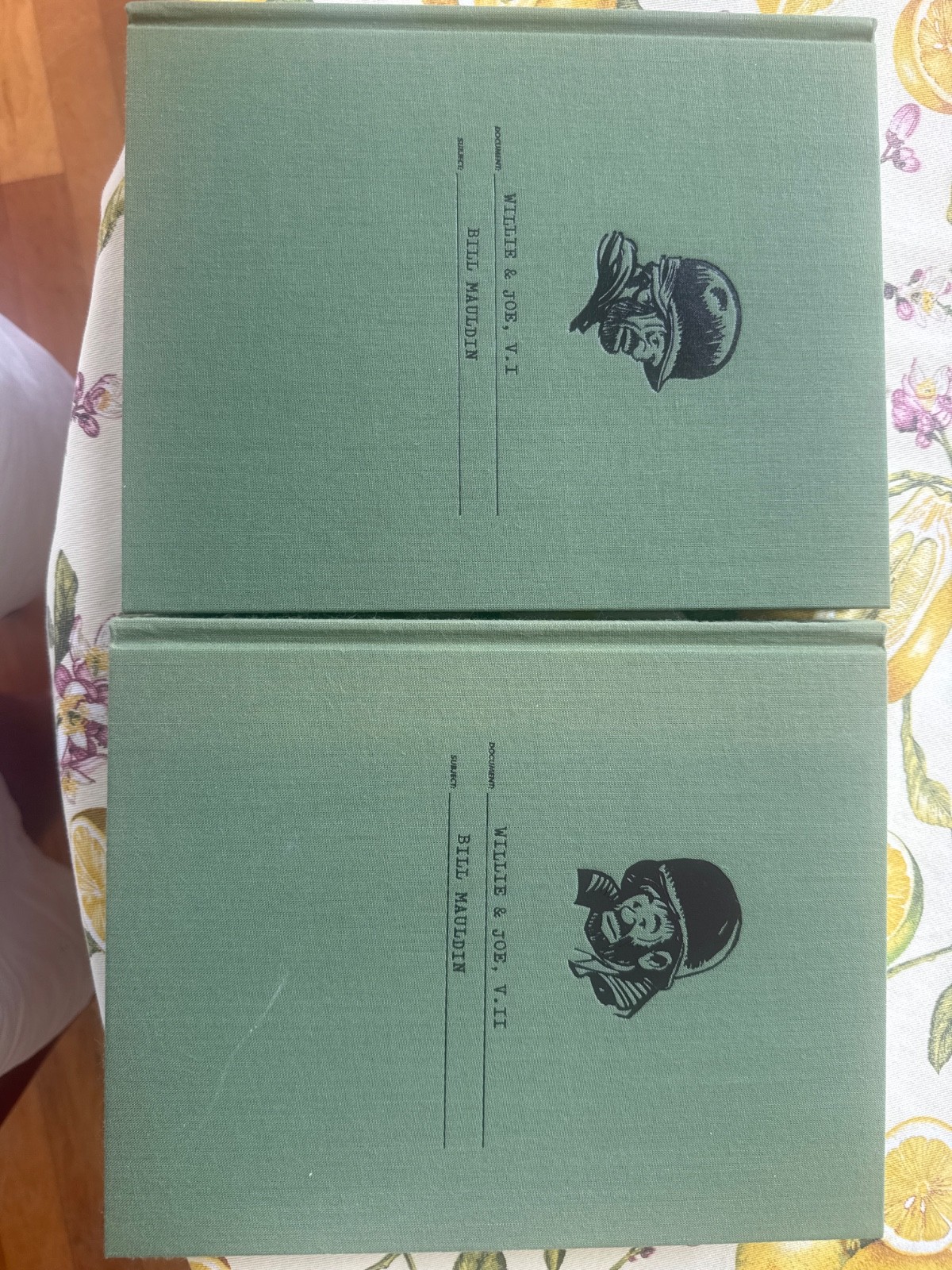 Willie and Joe: The World War II Years Volumes I and II – Bill Mauldin-NIW M-1