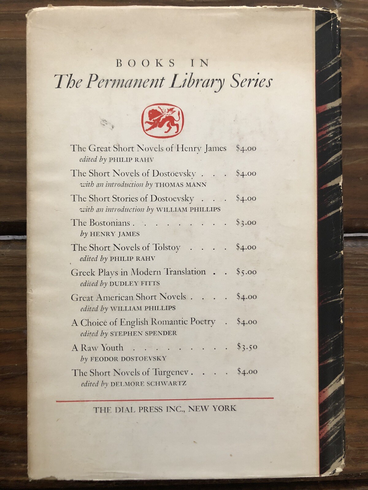 Dostoevsky A Raw Youth Dial Press HC 1947