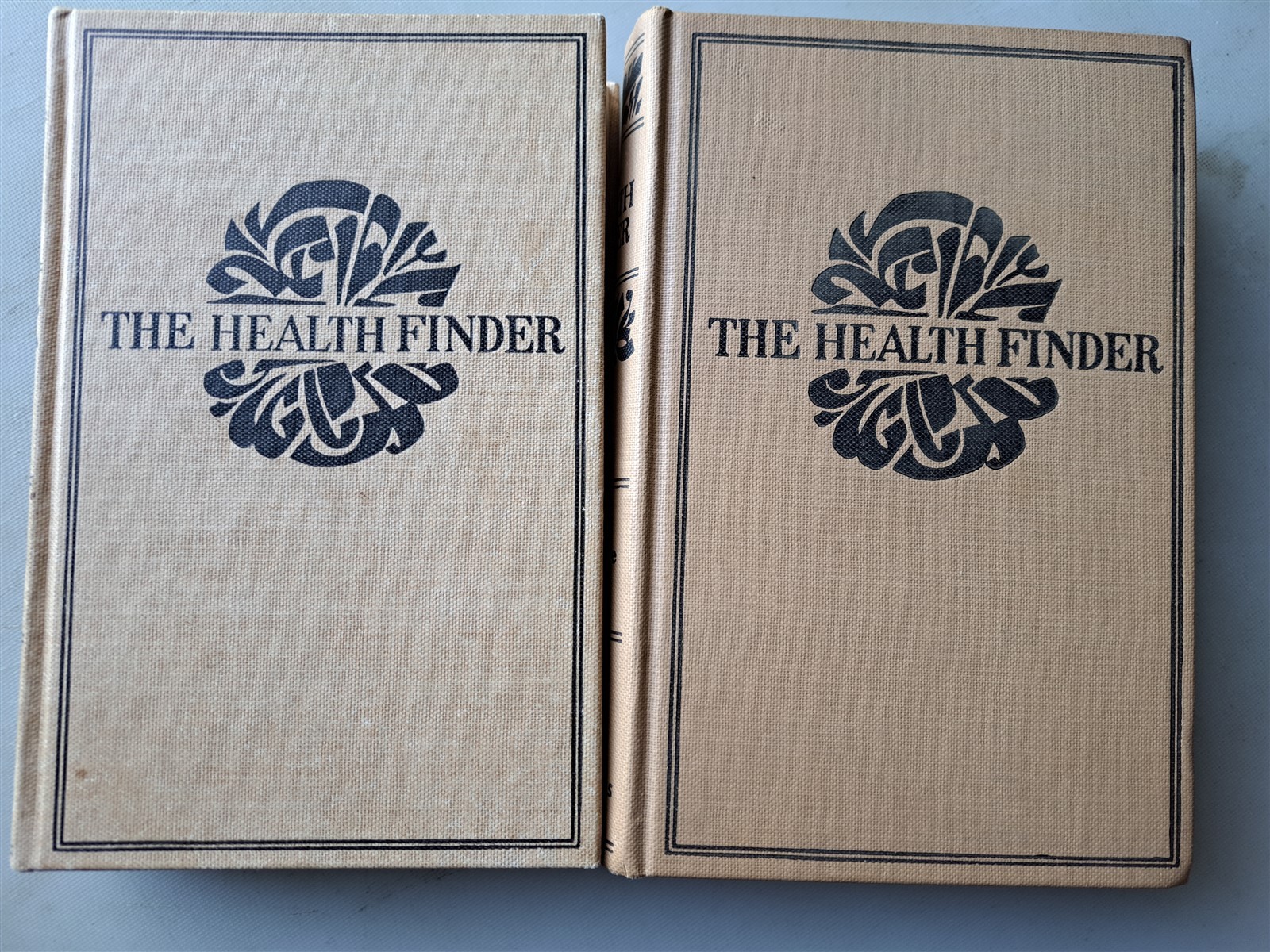 The Health Finder – Two HC Volumes 1956 & 1957 RODALE Press, One 1st