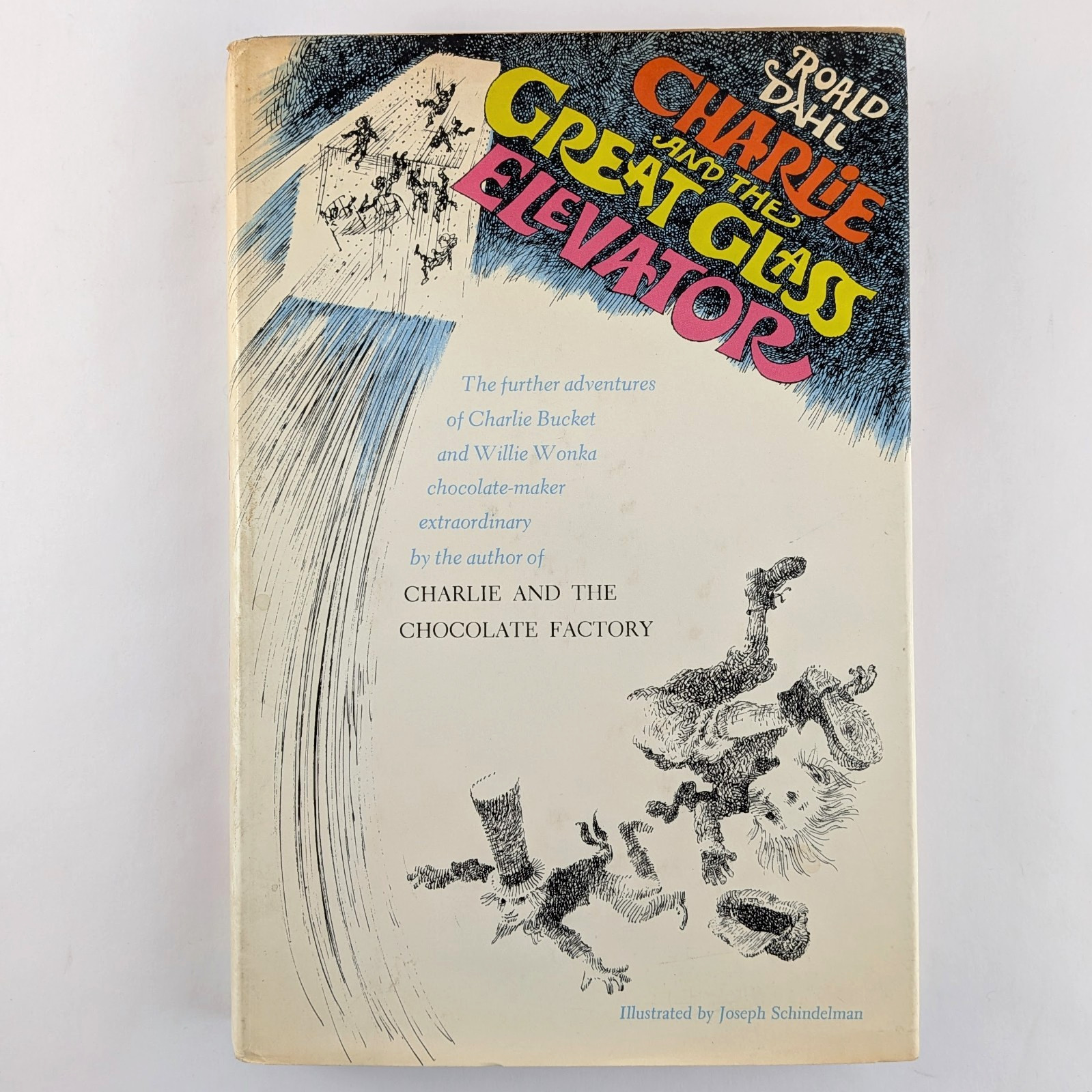 Charlie And The Great Glass Elevator (1972) Roald Dahl – 4th Print, Non-Clipped