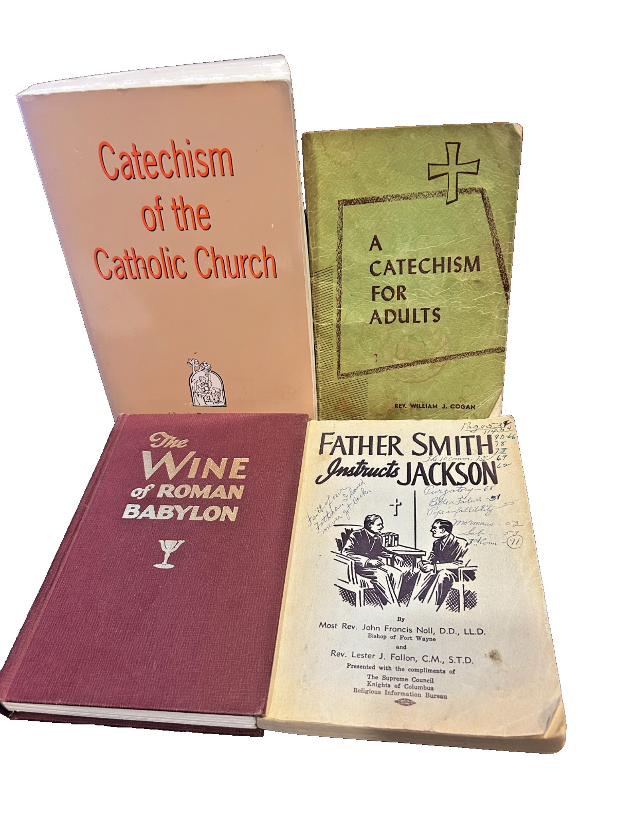 WINE OF ROMAN BABYLON – Mary Walsh + 2 Catechisms/Father Smith instructs Jackson