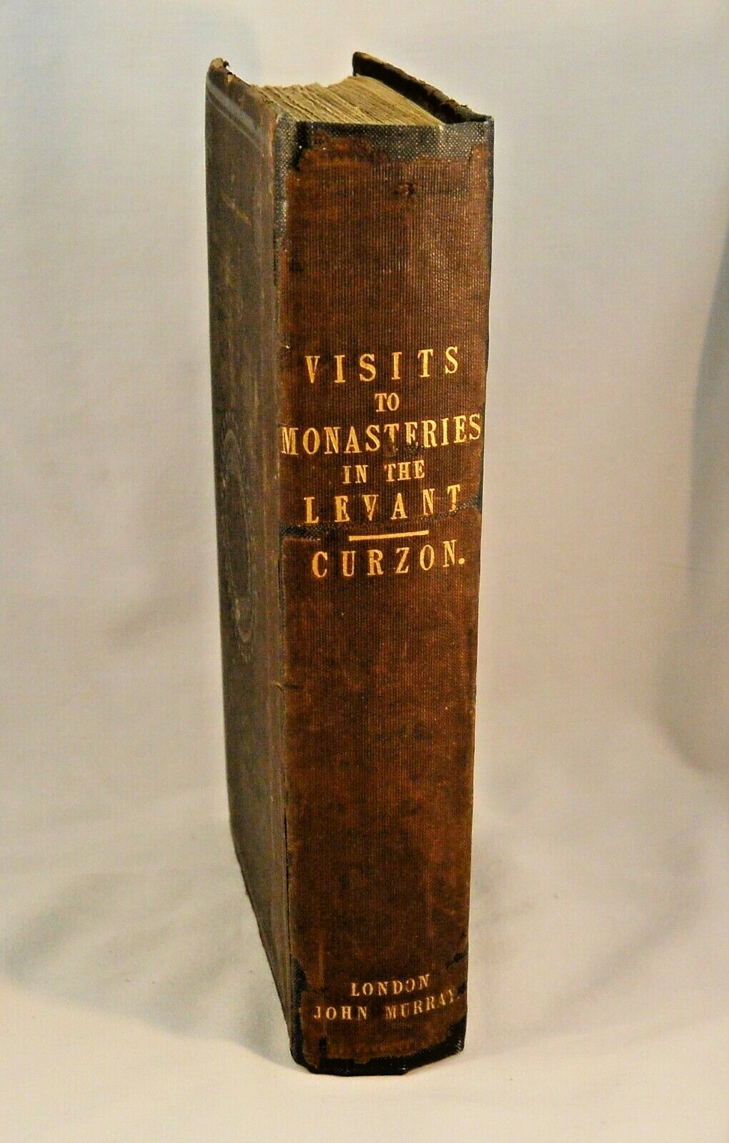 CURZONS MONASTERIES 1850 Illust. Jerusalem Greece Albania Egypt Greeks Ottoman
