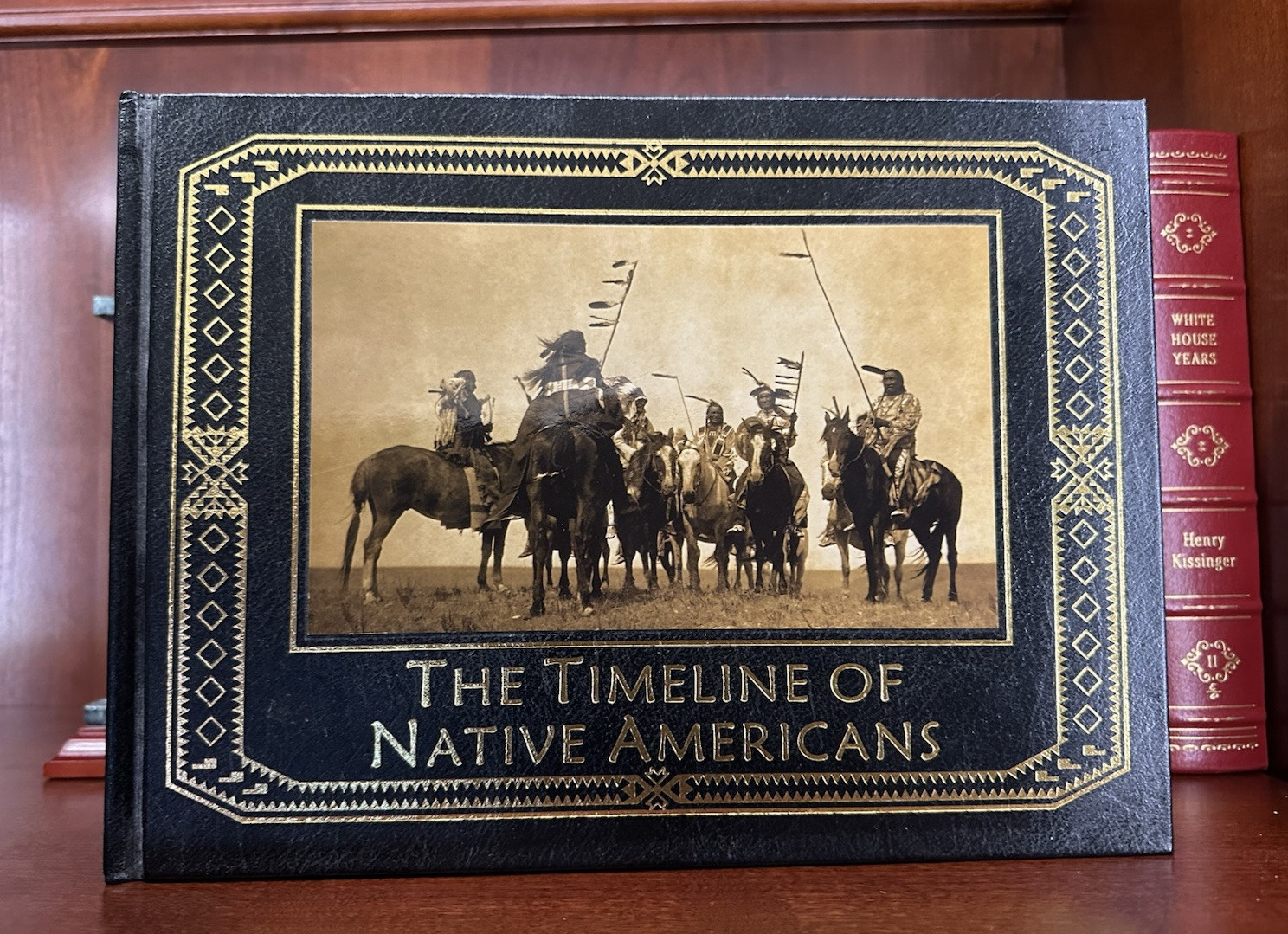 RARE BOOK c 2008 Thunder Bay Press The Timeline of Native Americans Greg O’Brien