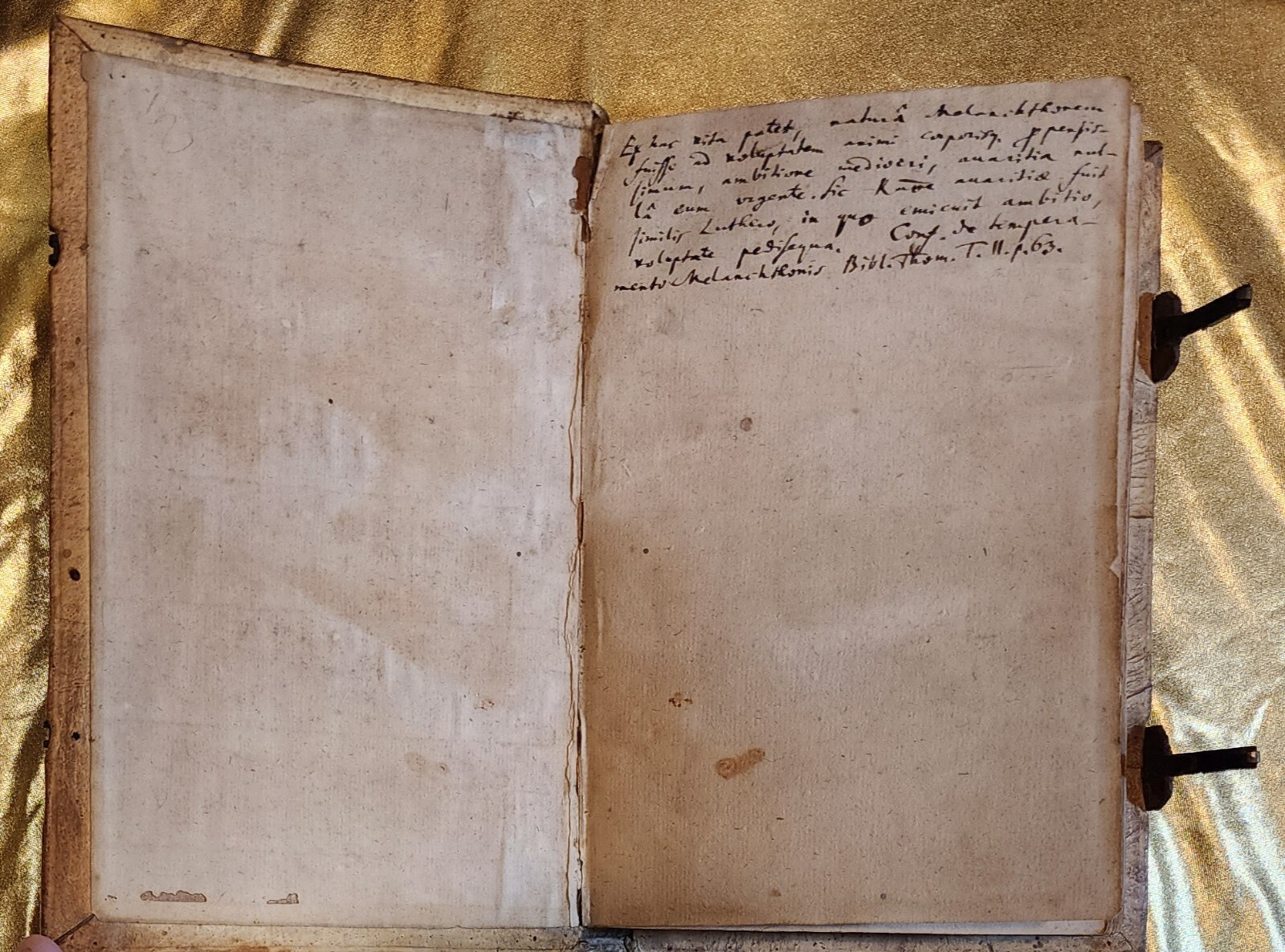 [Fine Binding] 1566 1st Ed. , Biography of Phillip Melanchthon by His Friend.
