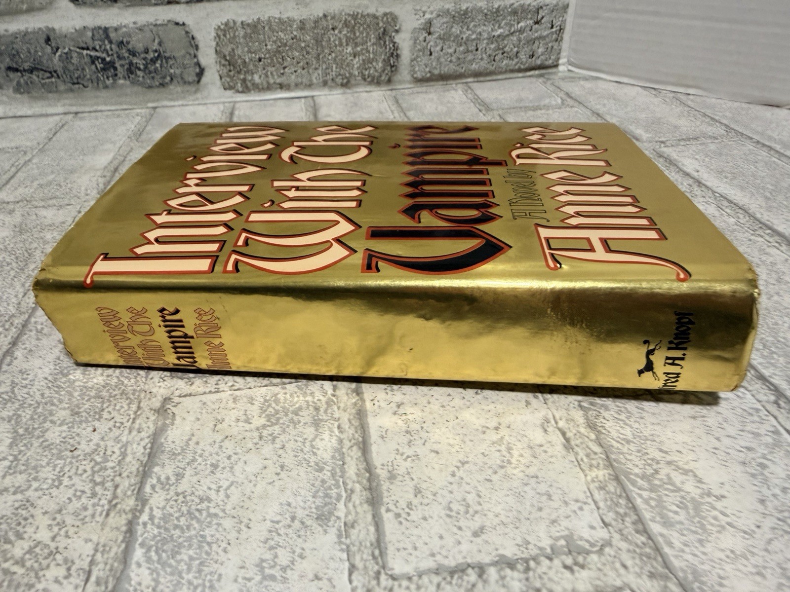 1976 Interview with the Vampire Anne Rice First Edition Original Dust Jacket
