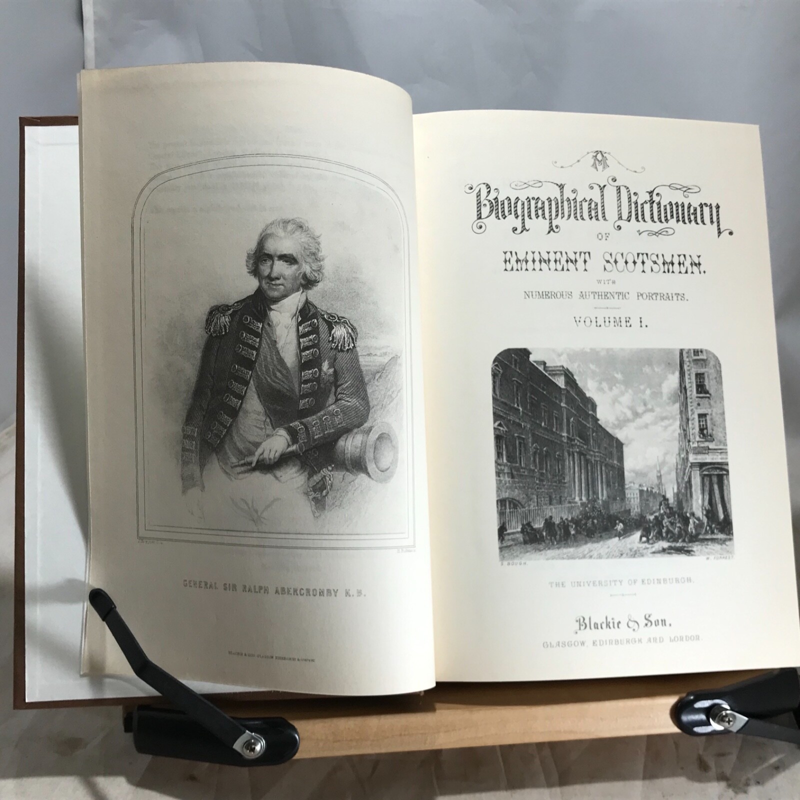 1971 Robert Chambers: A Biographical Dictionary of Eminent Scotsman – Three Vols