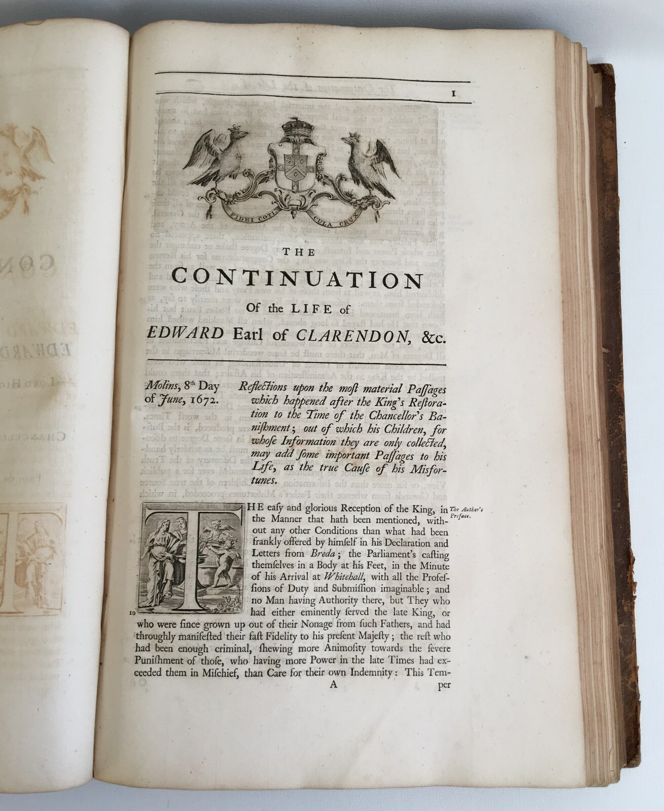 The Life of Edward Earl of Clarendon Written by Himself 1st Edition Oxford 1759