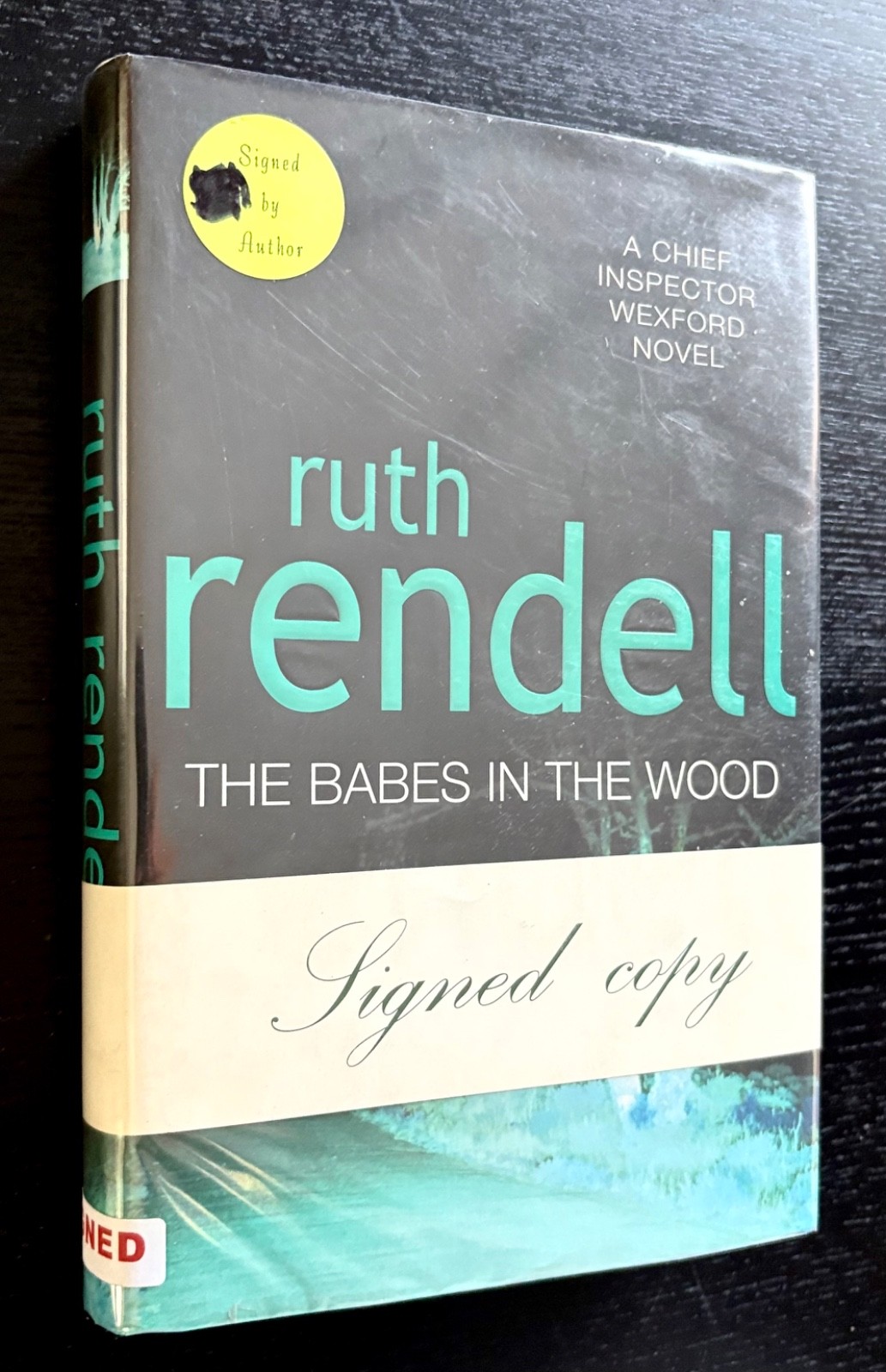 THE BABES IN THE WOOD – RUTH RENDELL – SIGNED – 1ST ED. – 2002 – DJ W/ BRODART.