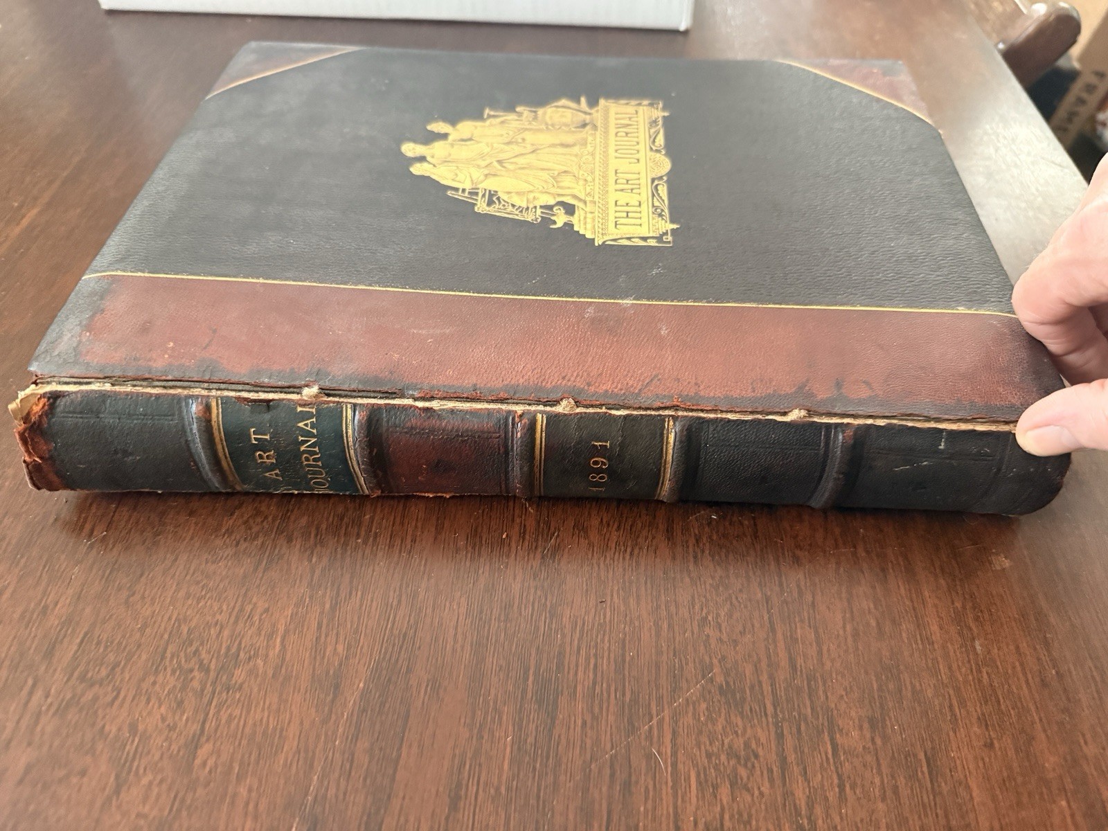 1891 The Art Journal, New Series, Virtue & Co, London Etchings Photograv Plates