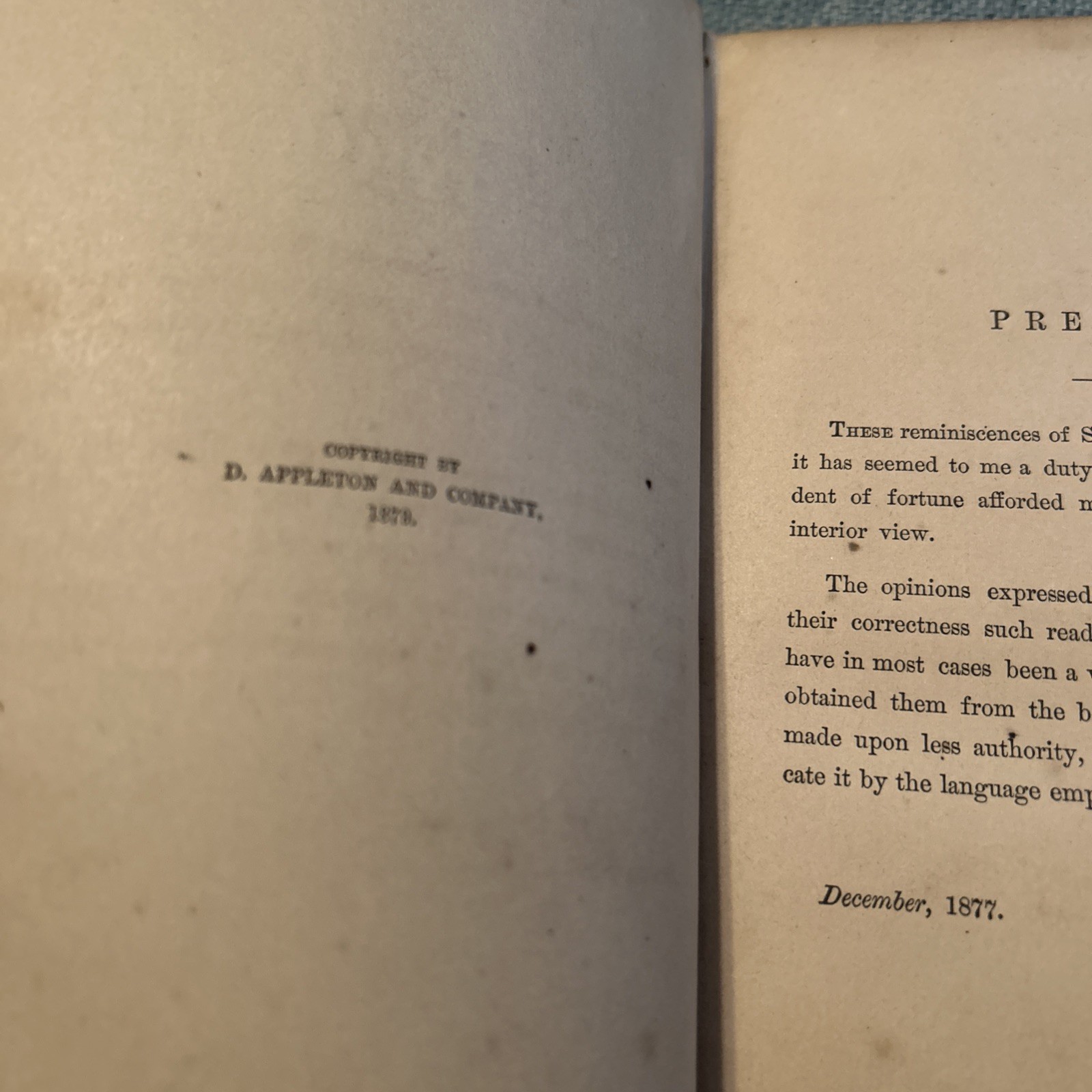 1879 Destruction & Reconstruction: Personal Experiences Of The Late War – Taylor
