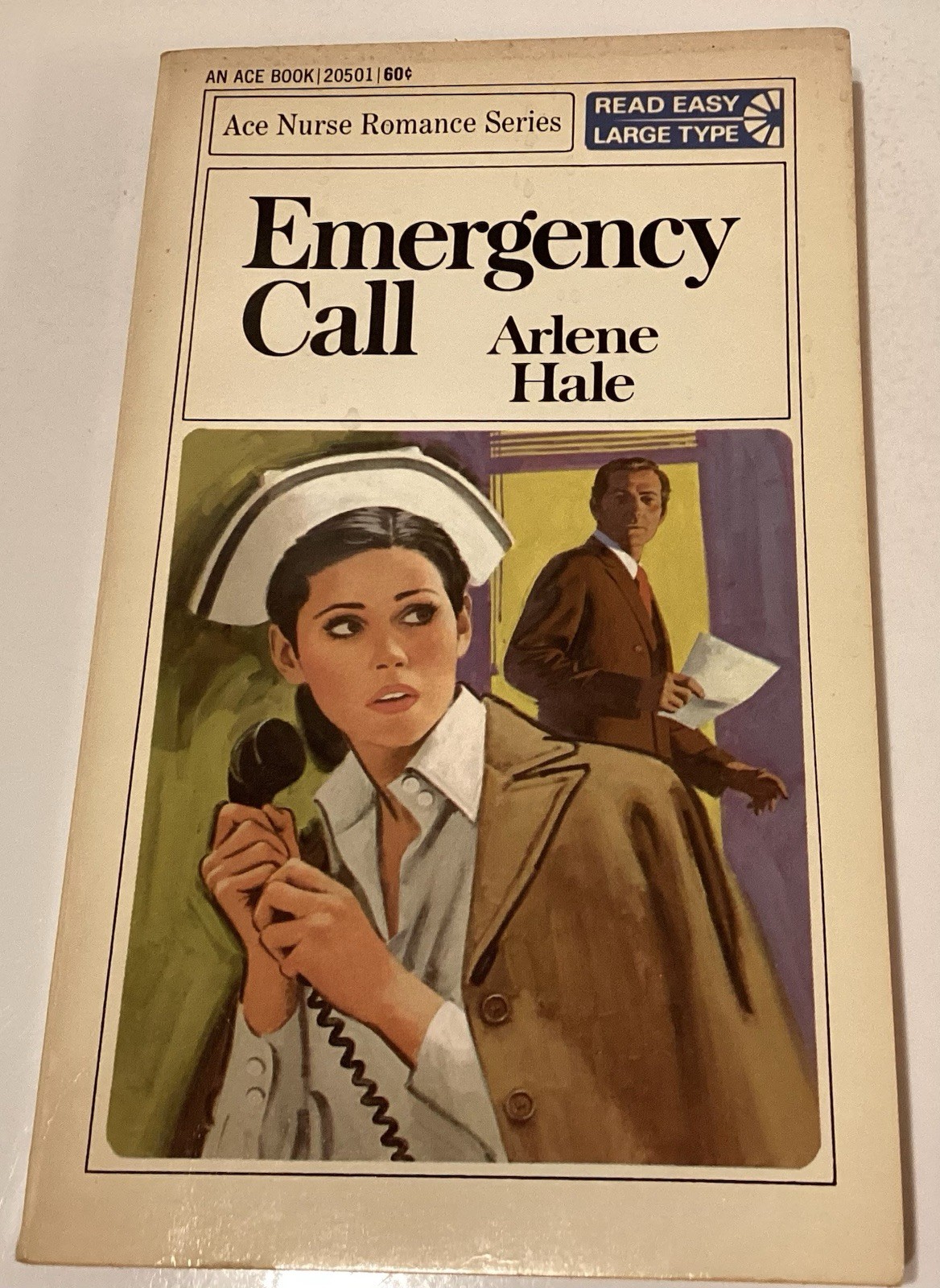 Lot of 9 Vintage Arlene Hale Nurse Medical Themed Romance Paperback Ace 1960s