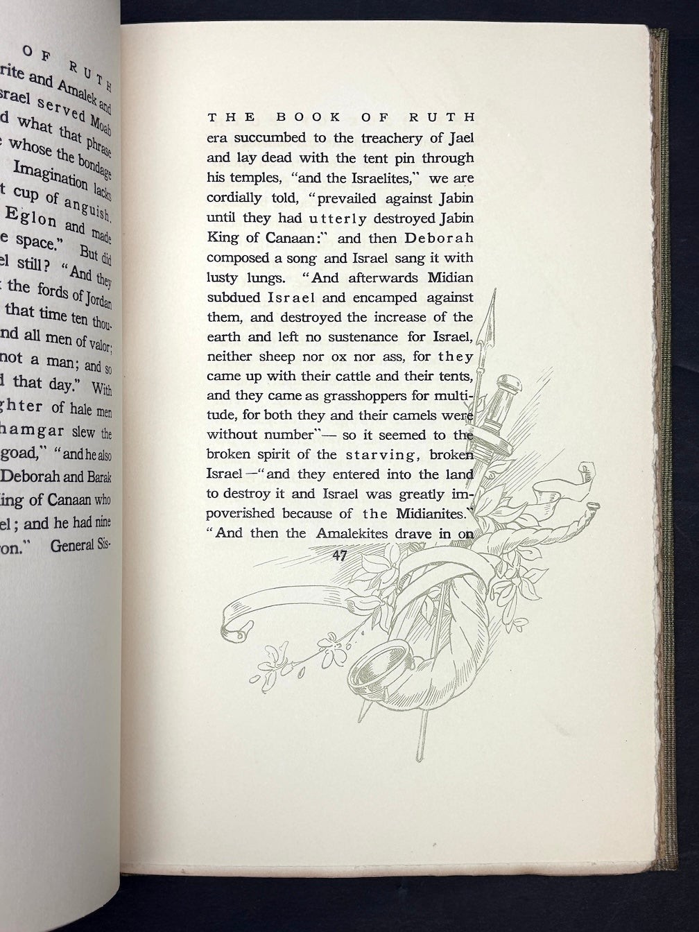 William A Quayle / The Book of Ruth illustrated by W Martin Johnson 1st ed 1910