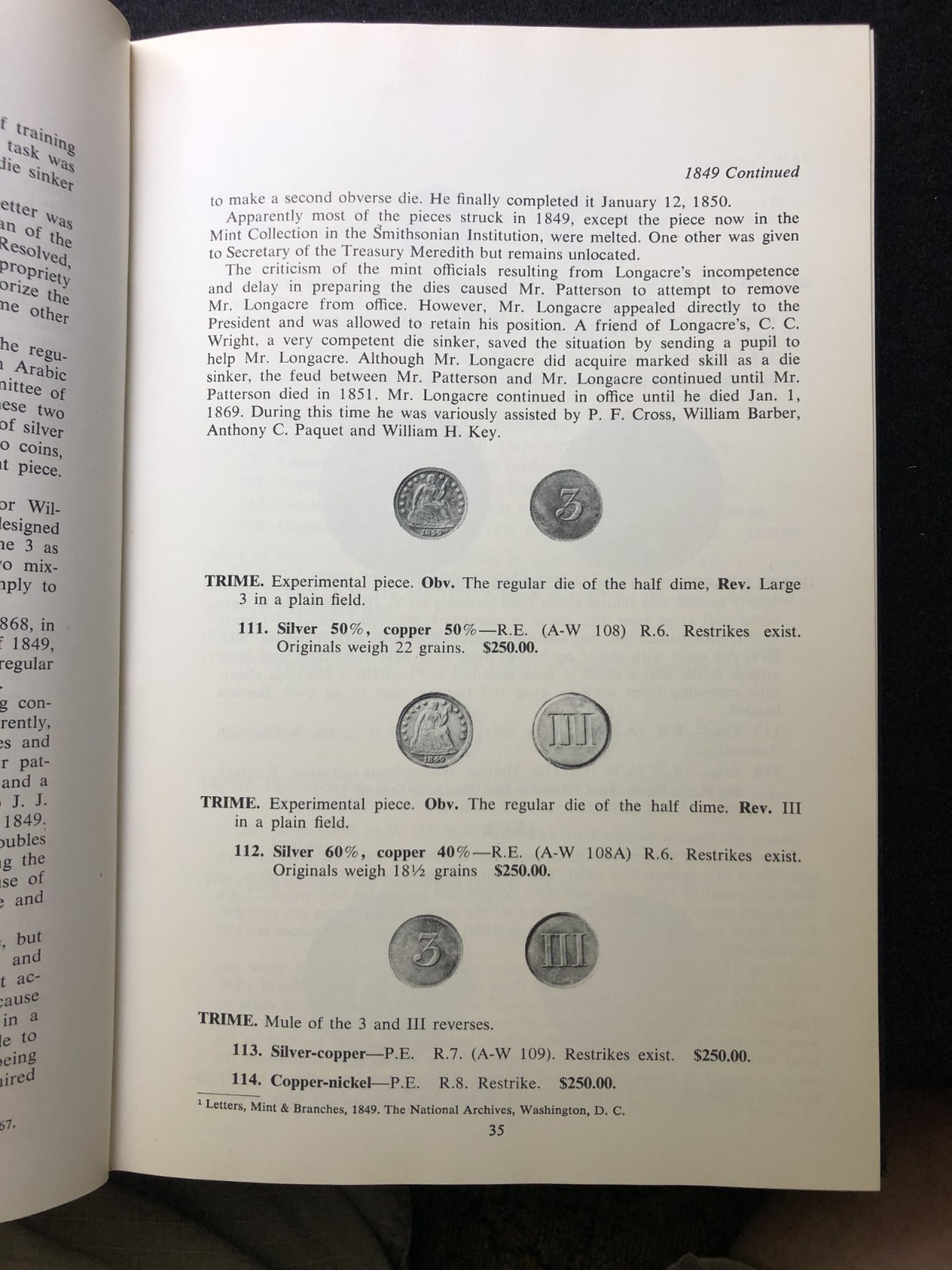 United States Pattern, Experimental & Trial Pieces, 5th Edition Book