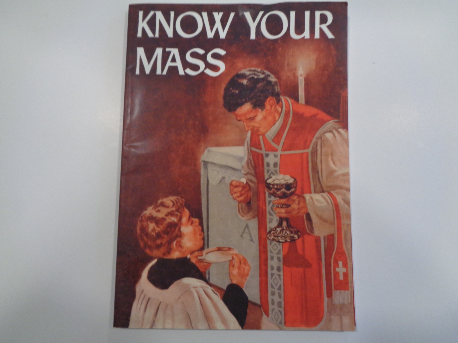 Know Your Mass 2007 Vintage Catholic Comic Book for Children Catechetical Guild